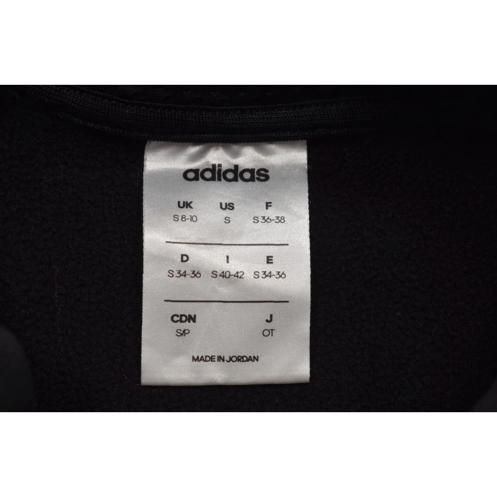 Adidas Adidas Women's S Black Aeroready Fleece Hoodie Pullover Logo Sweatshirt Size S / US 4 / IT 40 - 6 Thumbnail