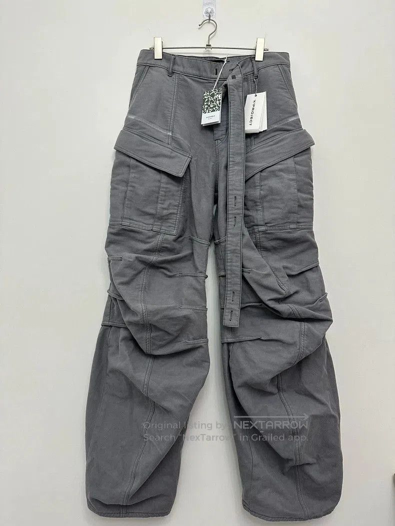 Yohji Yamamoto Y/Project 23SS Runway Pleated Cargo Pants. Size US 32 / EU 48 - 1 Thumbnail