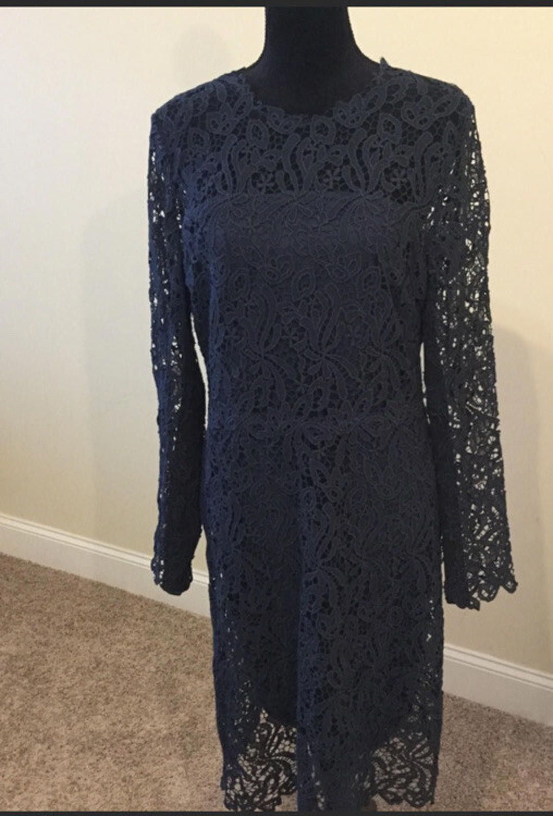 Elie Tahari Elie Tahari Lace Printed Dress Sz12 $ 498 Size XL / US 12-14 / IT 48-50 - 5 Thumbnail