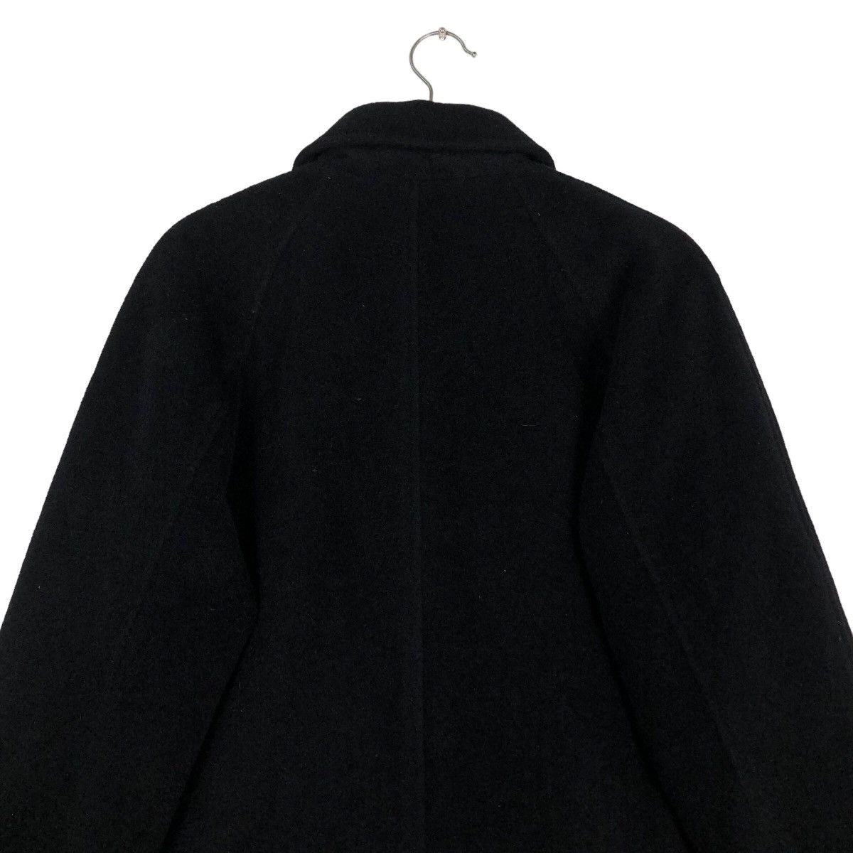 Issey Miyake 🔥Rich Black Fly Coats Long Jacket Wool D’Homme A Homme Size US L / EU 52-54 / 3 - 10 Thumbnail