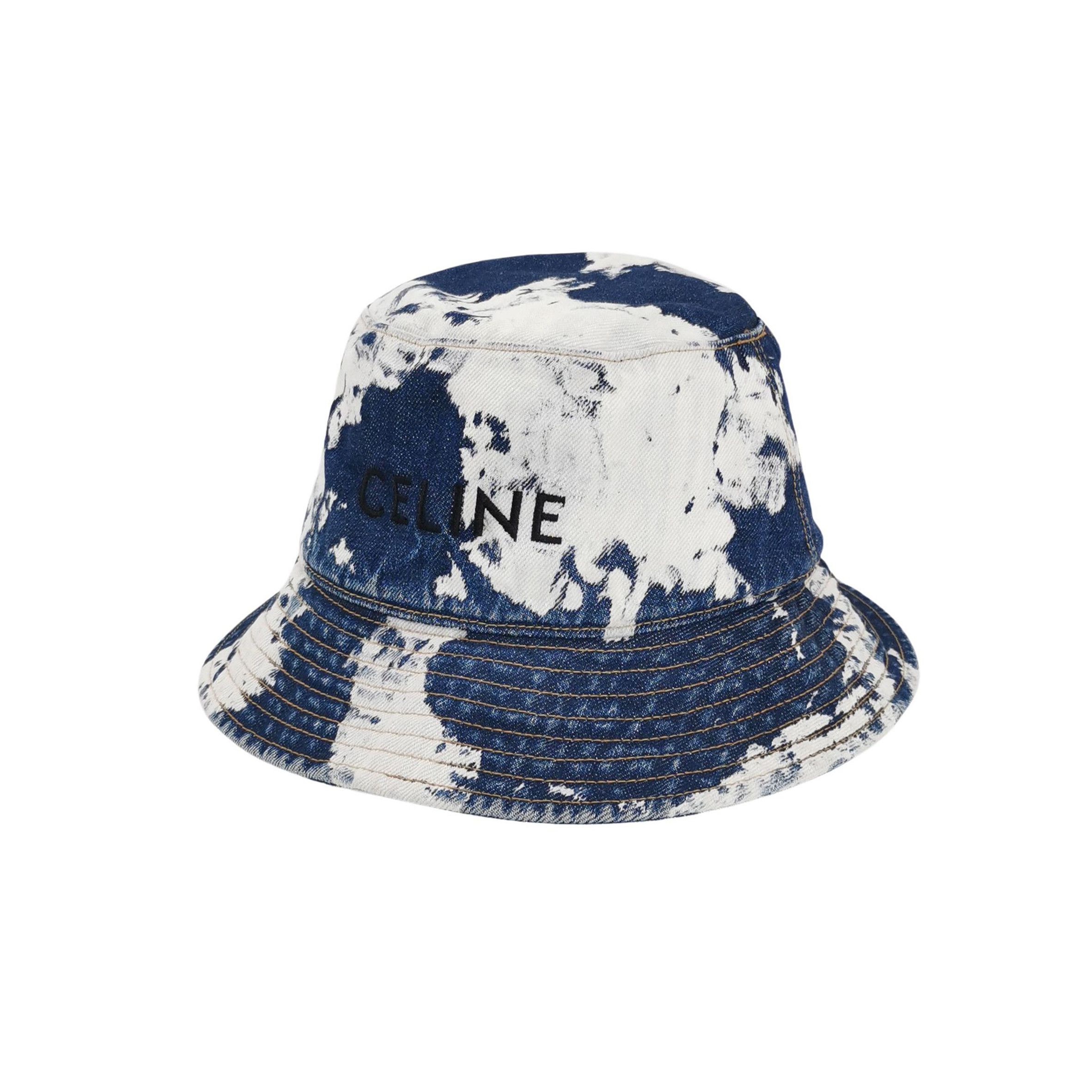 Celine Celine Tie Dye Logo Bucket Hat One Size Size ONE SIZE - 1 Thumbnail