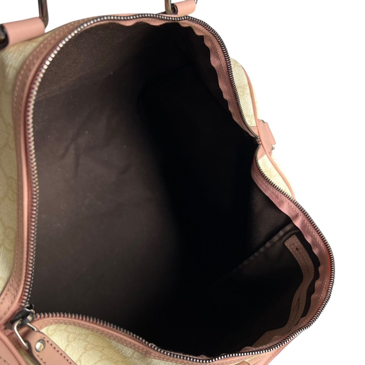 Gucci Gucci Monogram Web Stripe Duffle Bag Size ONE SIZE - 6 Thumbnail