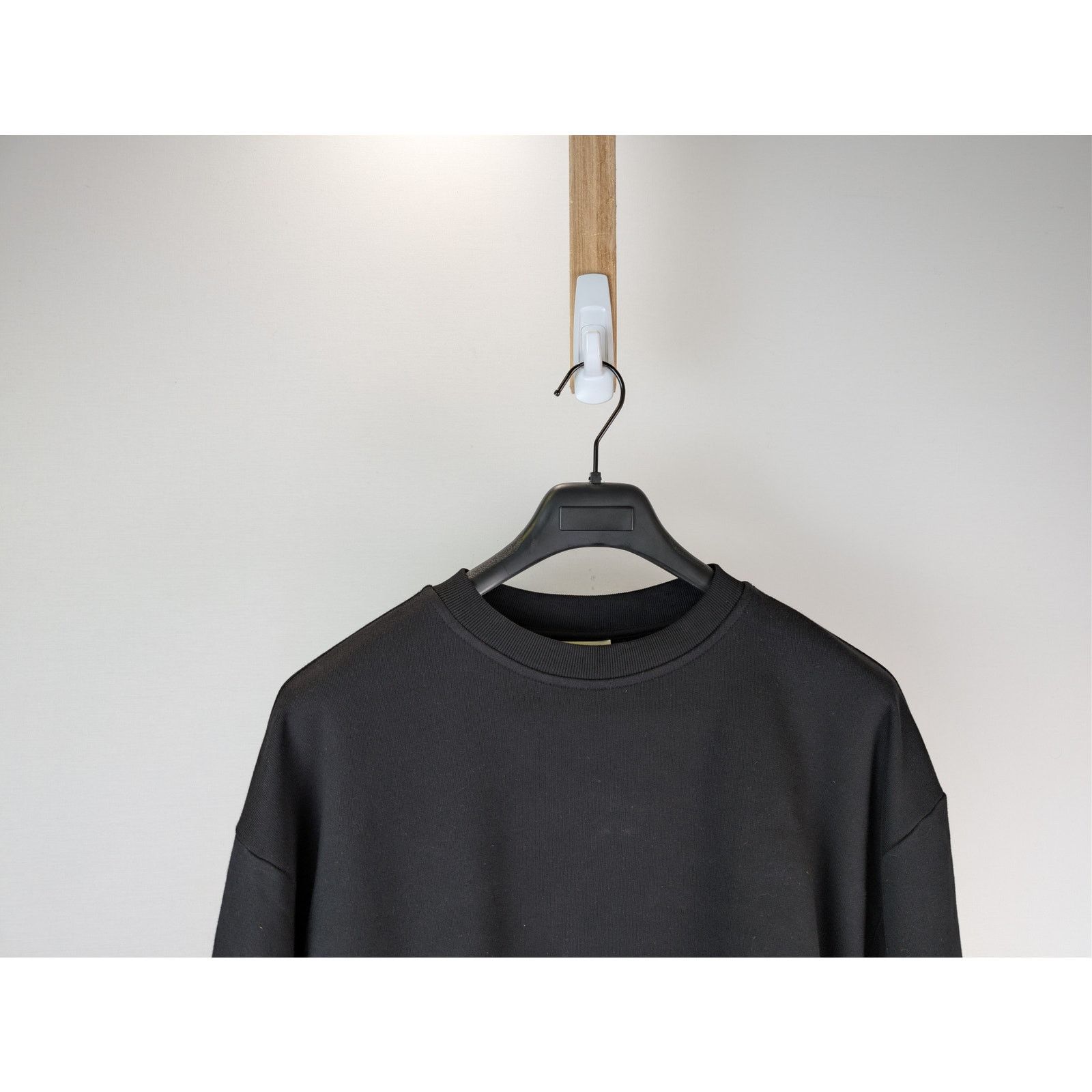Dries Van Noten o1rshd1 Harson cotton jersey sweatshirt Sweater in Black L Size US L / EU 52-54 / 3 - 3 Thumbnail