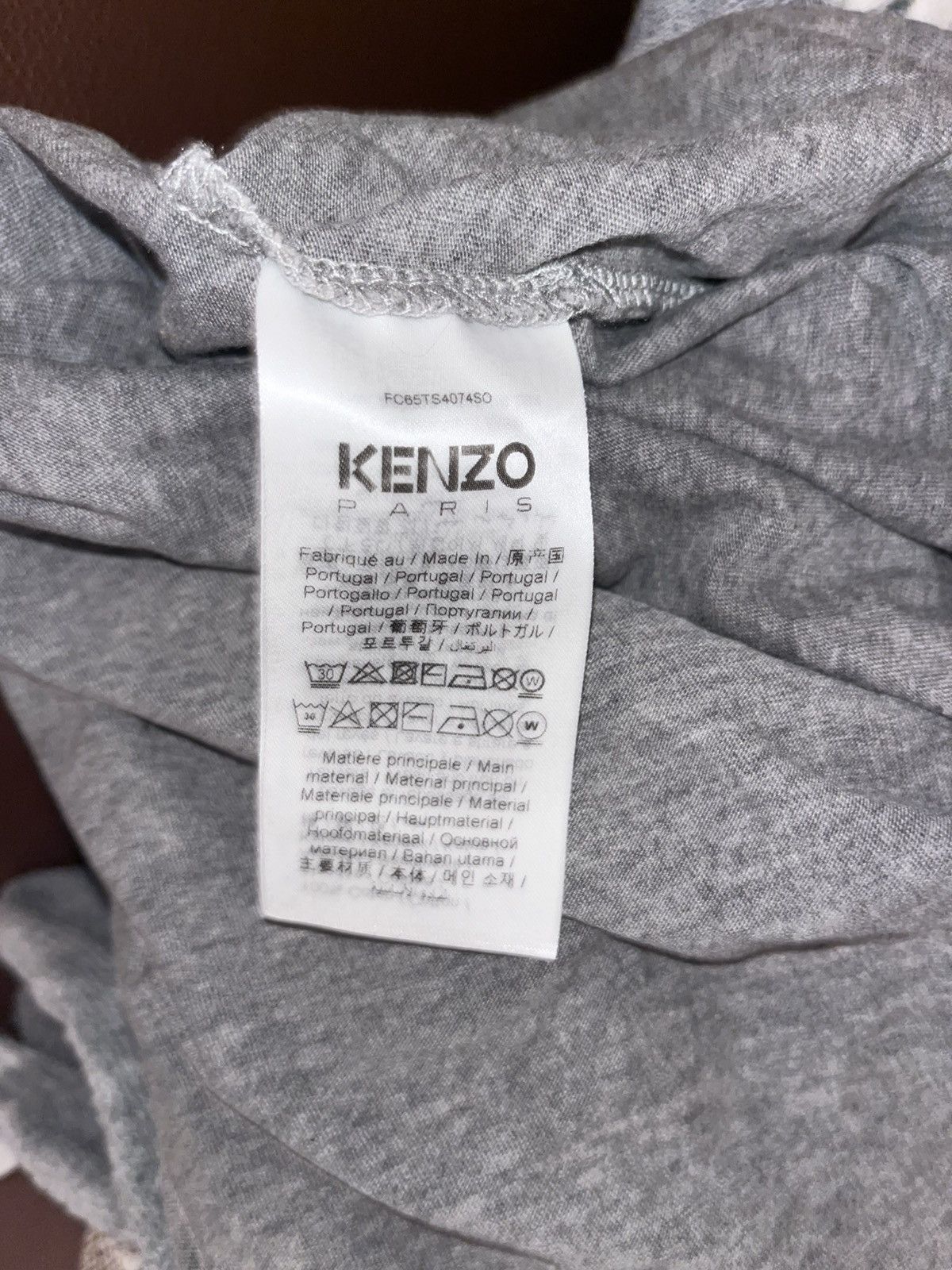 Kenzo Kenzo Tee – Grey Flower Print, Size M Size US M / EU 48-50 / 2 - 2 Thumbnail
