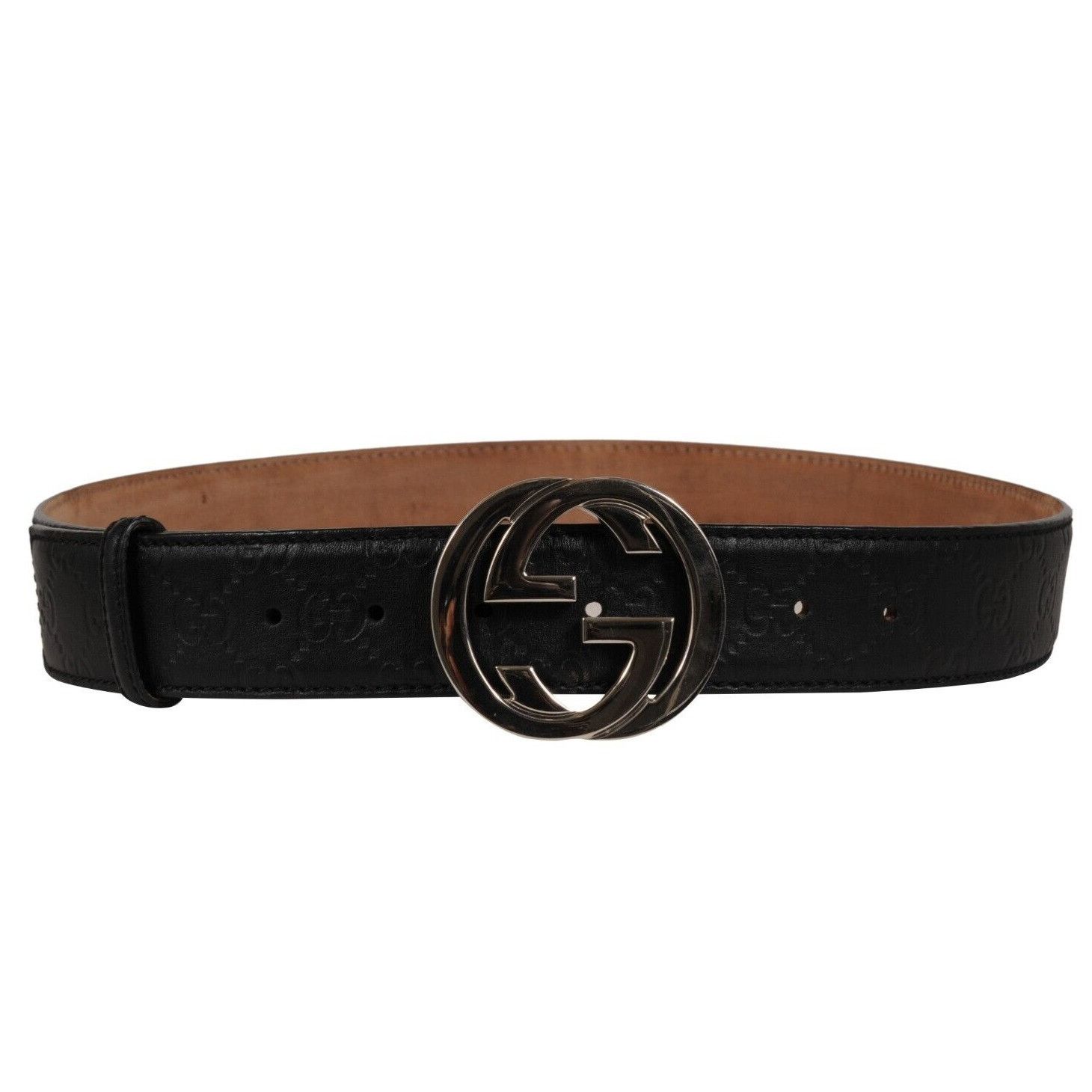 Gucci Interlocking GG Supreme Buckle Belt Size 90 36 B Size 36 - 12 Thumbnail