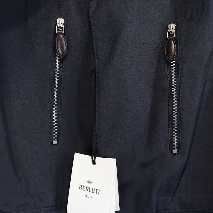 Berluti o1rshd1 Technical Travel Jacket in Cold Night Blue Size US M / EU 48-50 / 2 - 3 Thumbnail