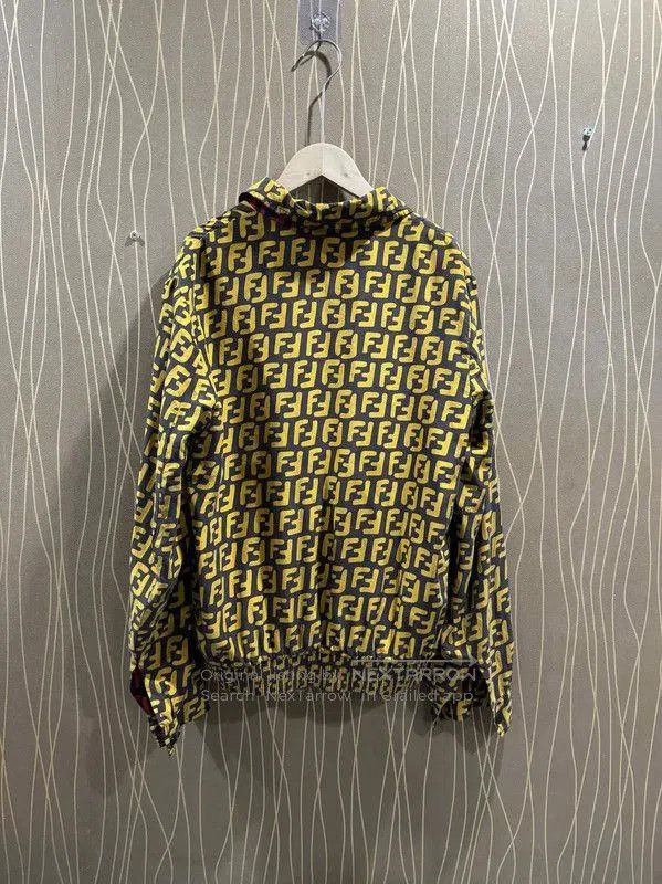 Fendi Fendi Multicolor Polyester Men's Outer Jacket . Size US S / EU 44-46 / 1 - 2 Thumbnail