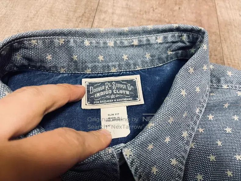 RRL Ralph Lauren RRL Ralph Lauren Out of print blue dyed small star antique Size US L / EU 52-54 / 3 - 5 Thumbnail