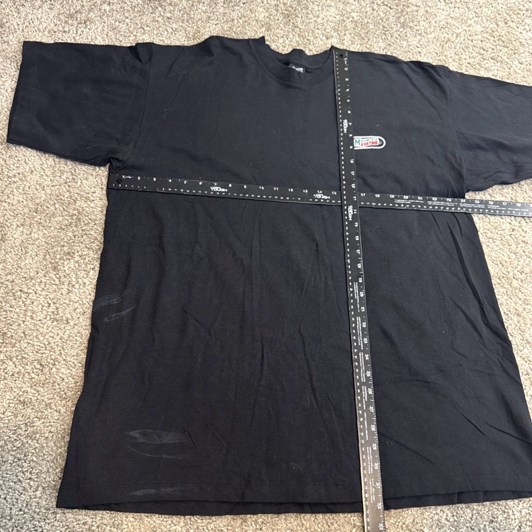 Vintage VINTAGE Mountain Dew 90s T-Shirt Black 2XL Men Do the Dew Promo Pop Shirt Size US XXL / EU 58 / 5 - 7 Thumbnail