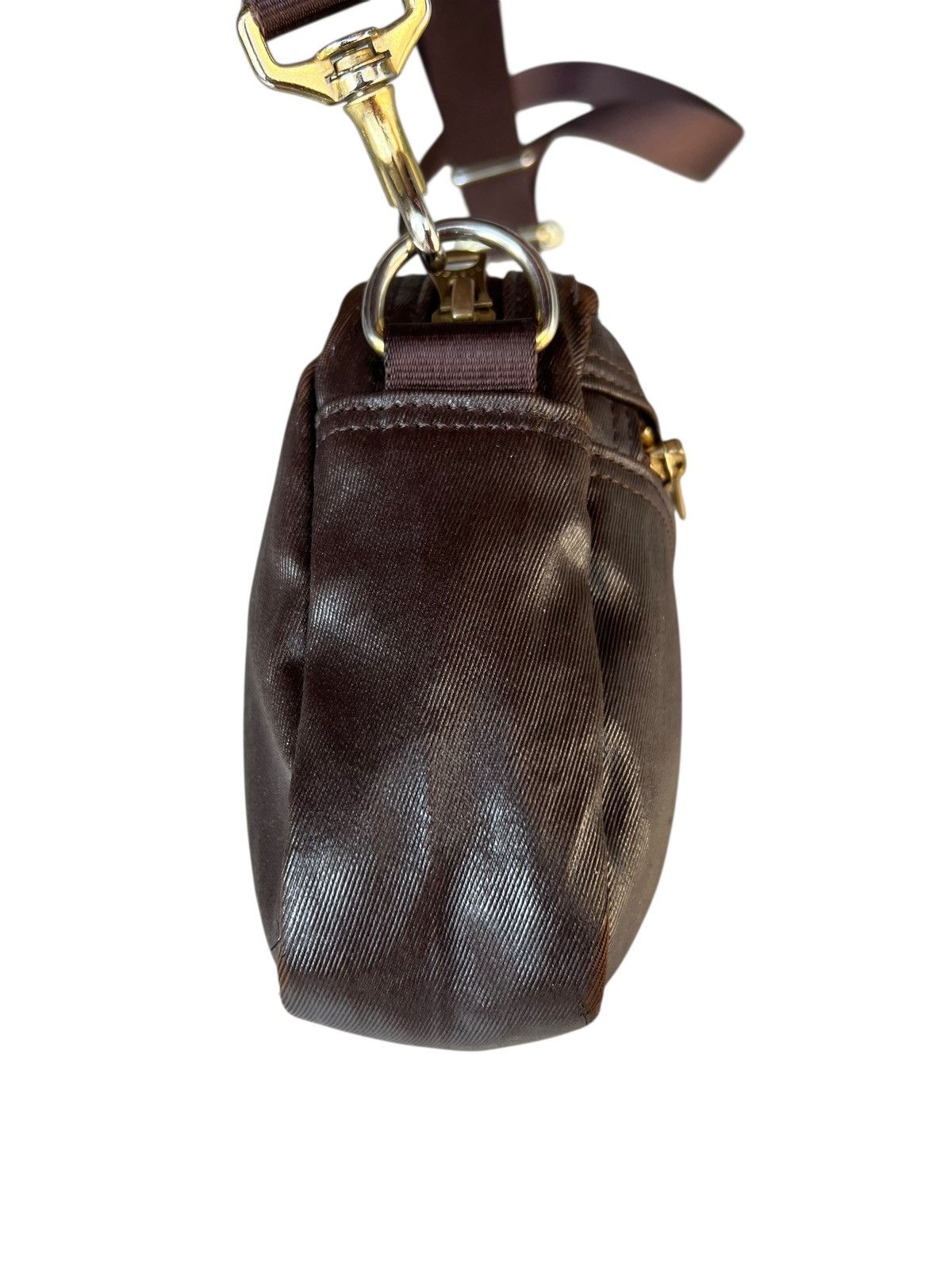 Porter By Yoshida Japan Distressed Coated Waxed Mini Bag