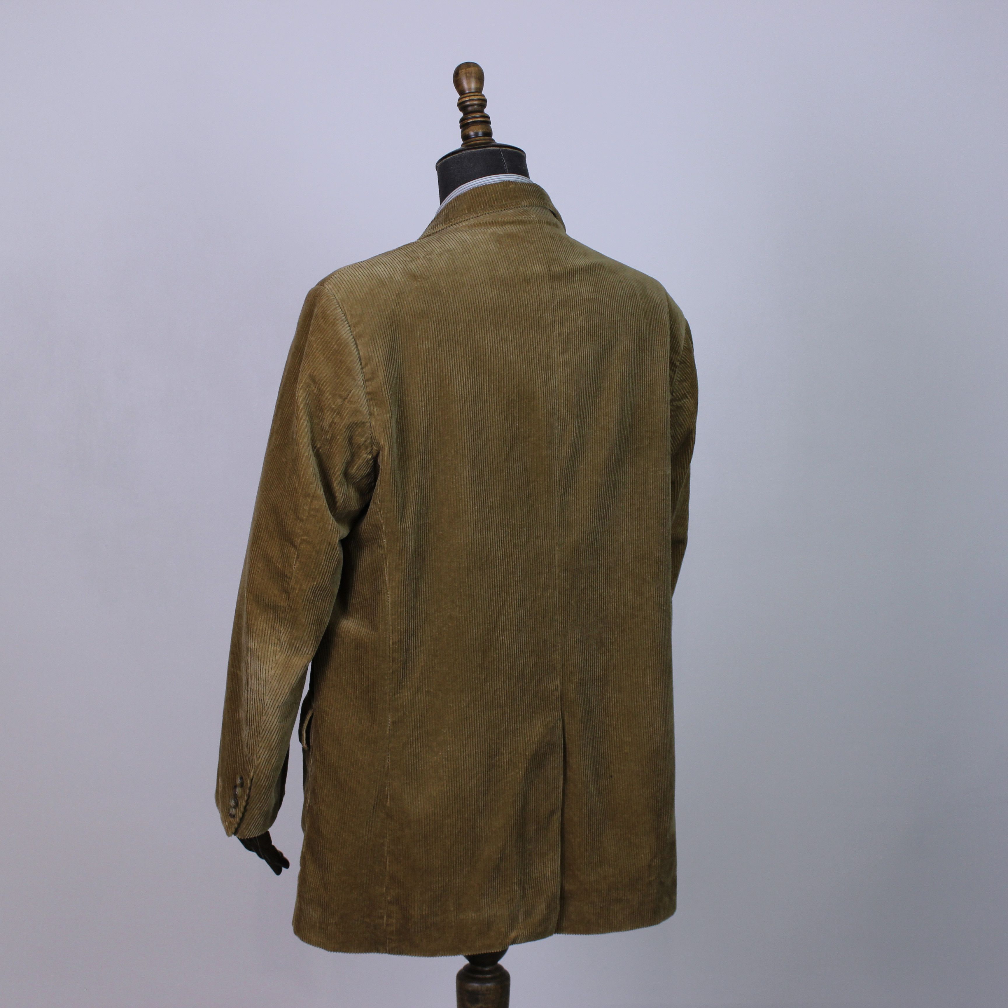 Polo Ralph Lauren Polo Ralph Lauren velvet blazer jacket beige brown XL Size 52R - 5 Thumbnail
