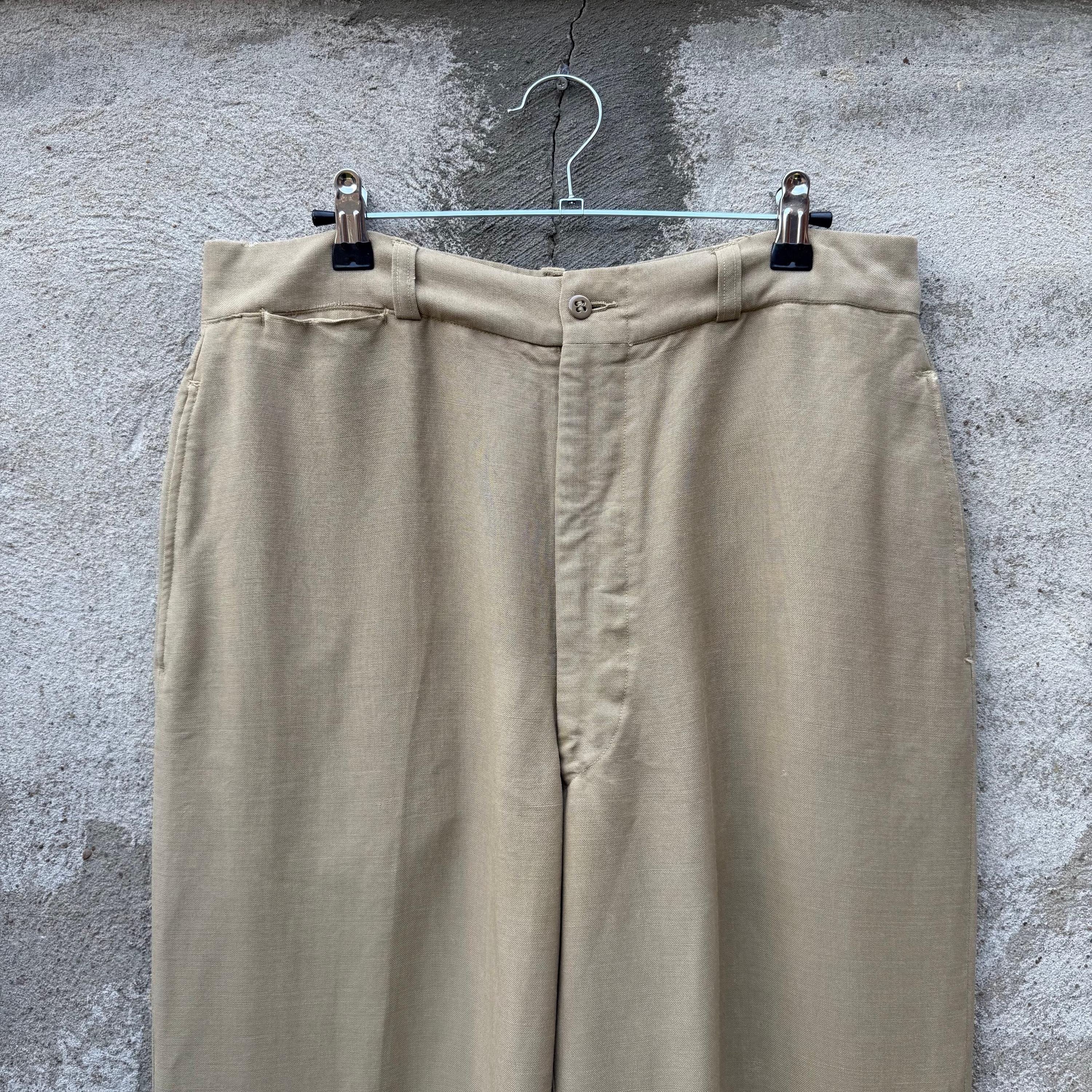 Vintage 60's US Military Khaki Chino Pants Size US 32 / EU 48 - 9 Thumbnail