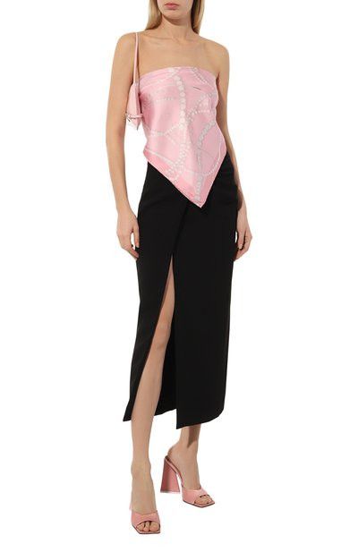 Lanvin o1y0326 Size : OS / Scarf in Pink/White Size ONE SIZE - 2 Thumbnail