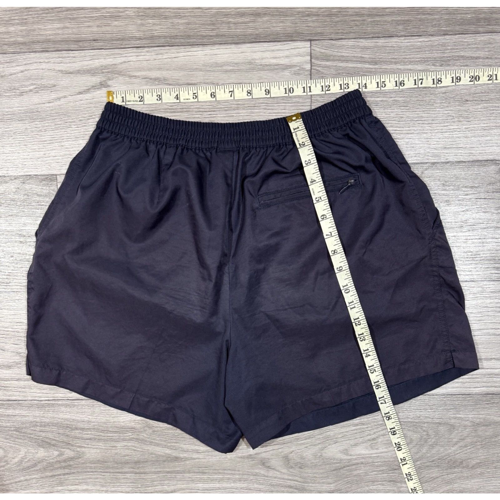 Nike VINTAGE Nike Bermuda Shorts Mens Size L Blue Tennis Agassi Challenge Court Size US 33 - 2 Thumbnail