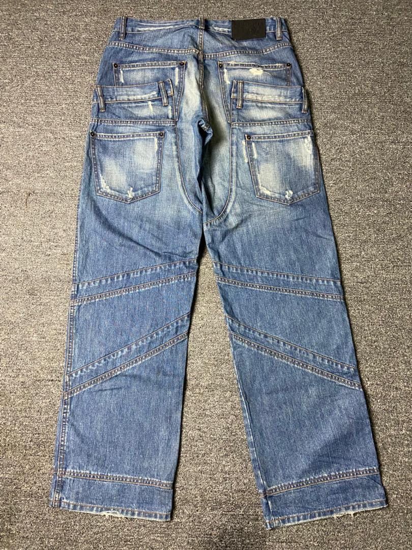 Absolut Joy 🔥Rare ABSOLUT JOY Progetti&Prodotti Denim Jeans 🔥 (136) Size US 32 / EU 48 - 4 Thumbnail