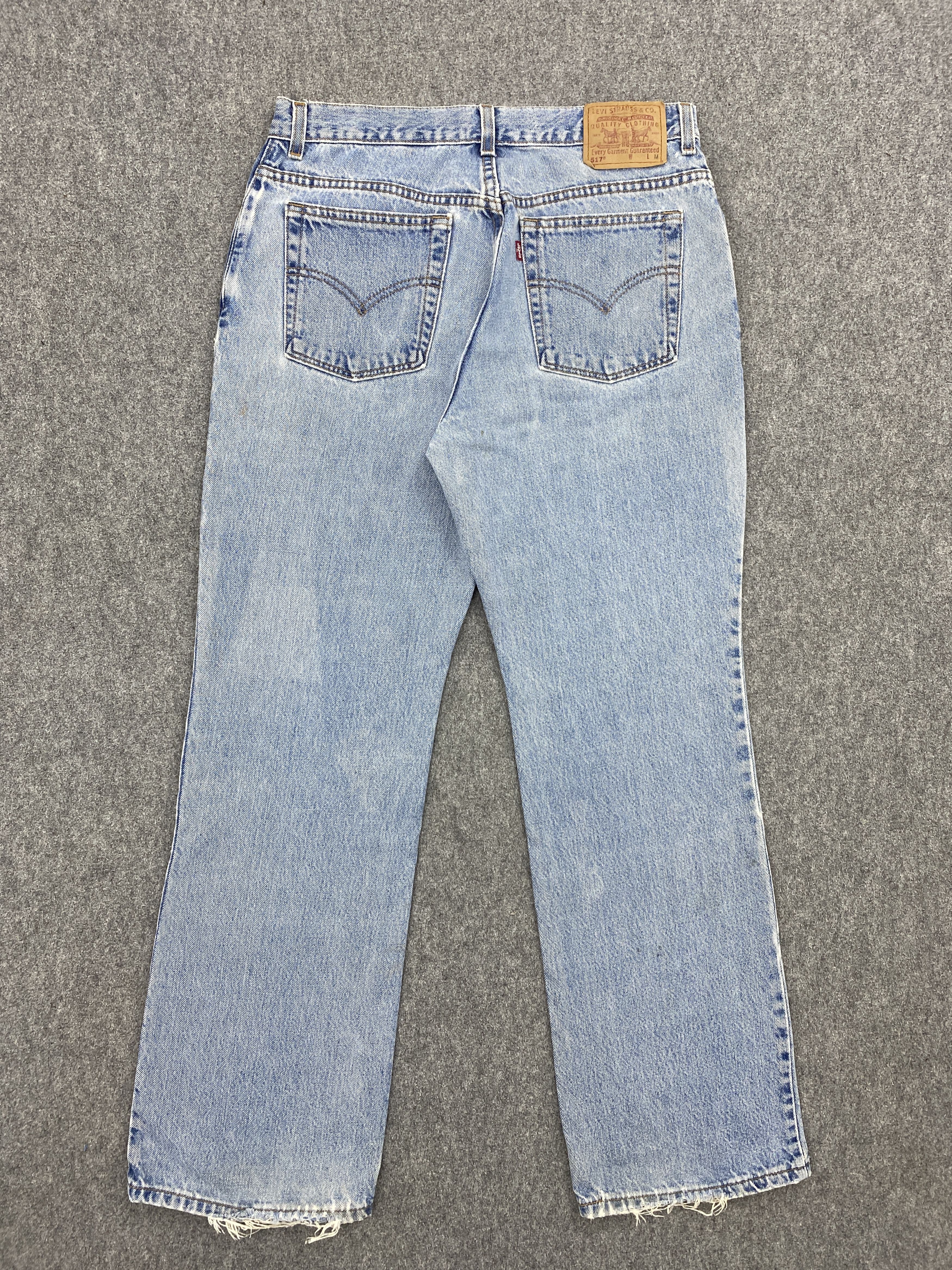 Levi's Vintage 90s Levis 517 Bootcut Relaxed Jeans DP2597 Size US 32 / EU 48 - 3 Thumbnail