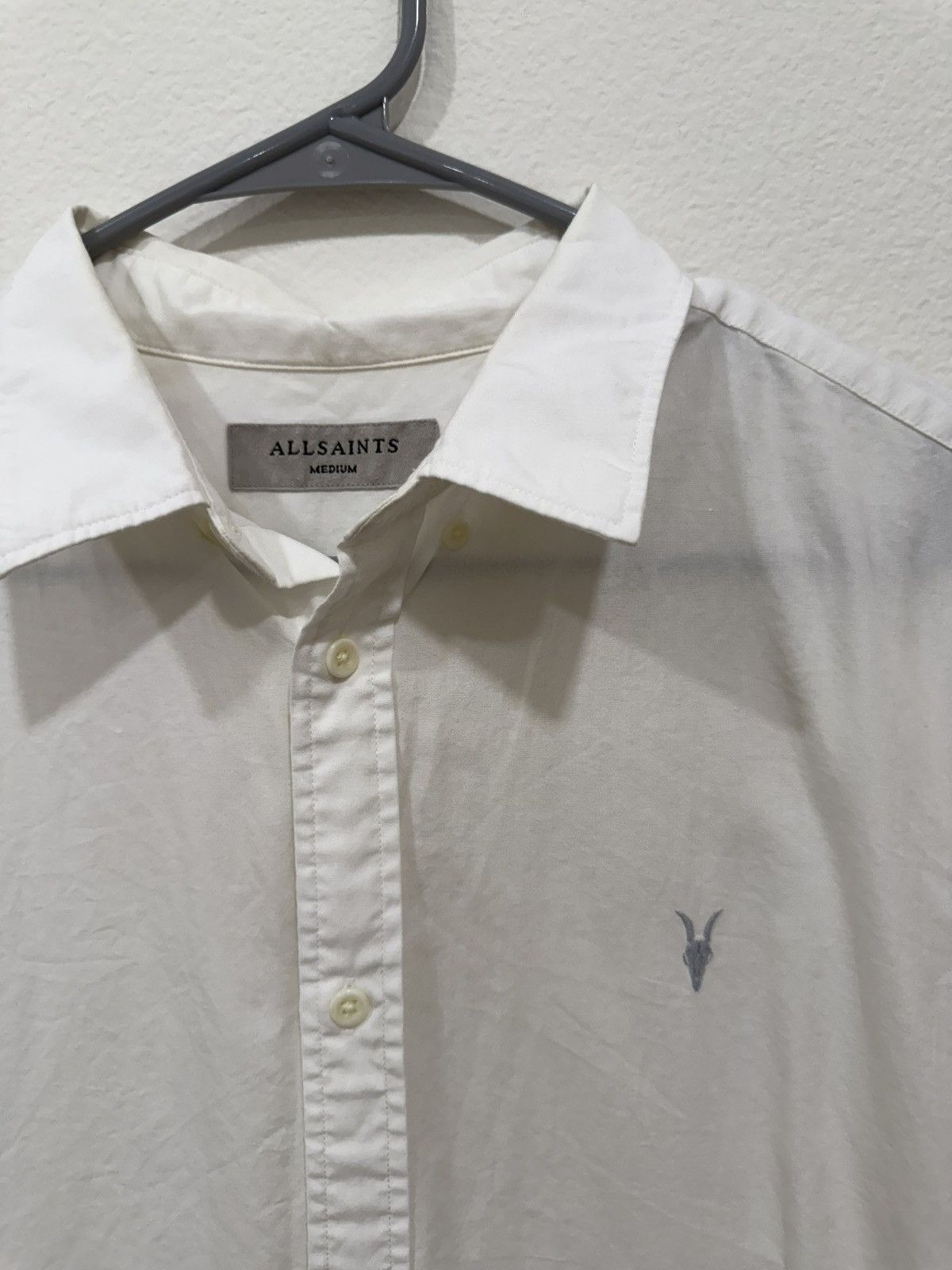 Allsaints Allsaints short sleeve button up Size US M / EU 48-50 / 2 - 2 Thumbnail