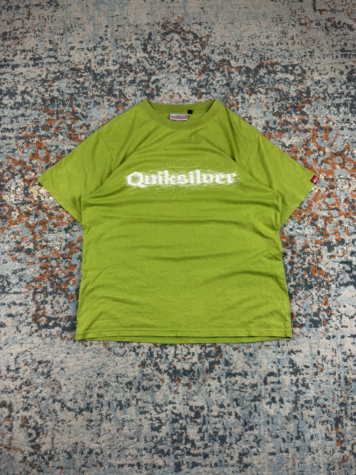 Quiksilver Vintage 90s Quiksilver logo tee drip swag y2k 2000s skate Size US XL / EU 56 / 4 - 1 Thumbnail