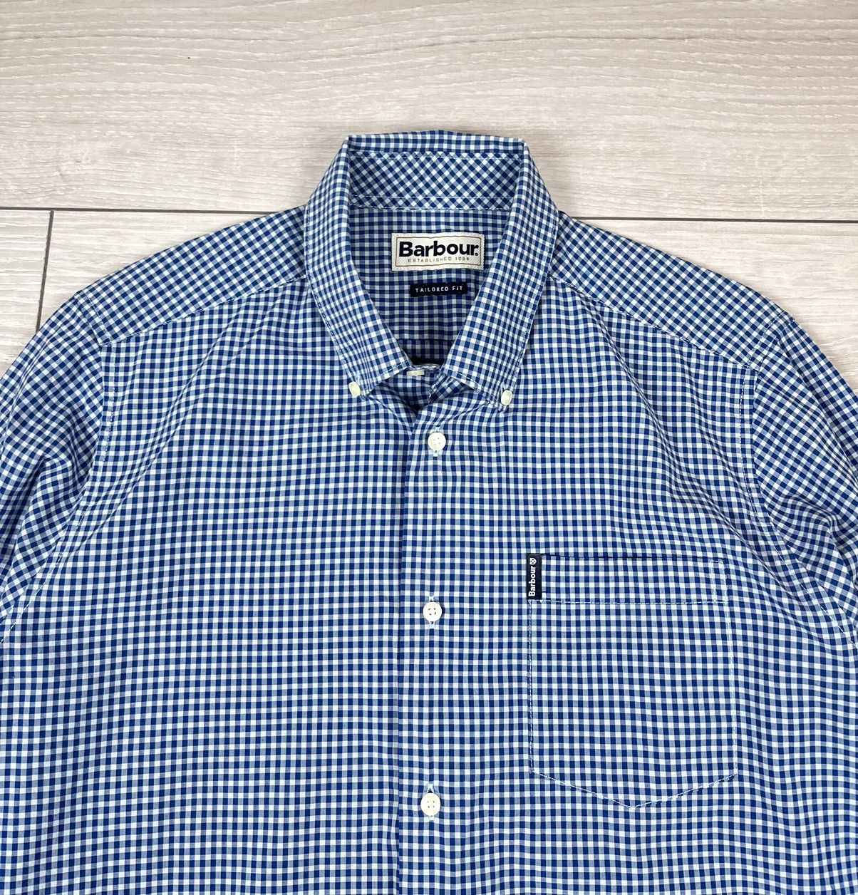 Barbour Barbour Gingham 2 Tailored Flannel Checkered Shirt Size US M / EU 48-50 / 2 - 6 Thumbnail