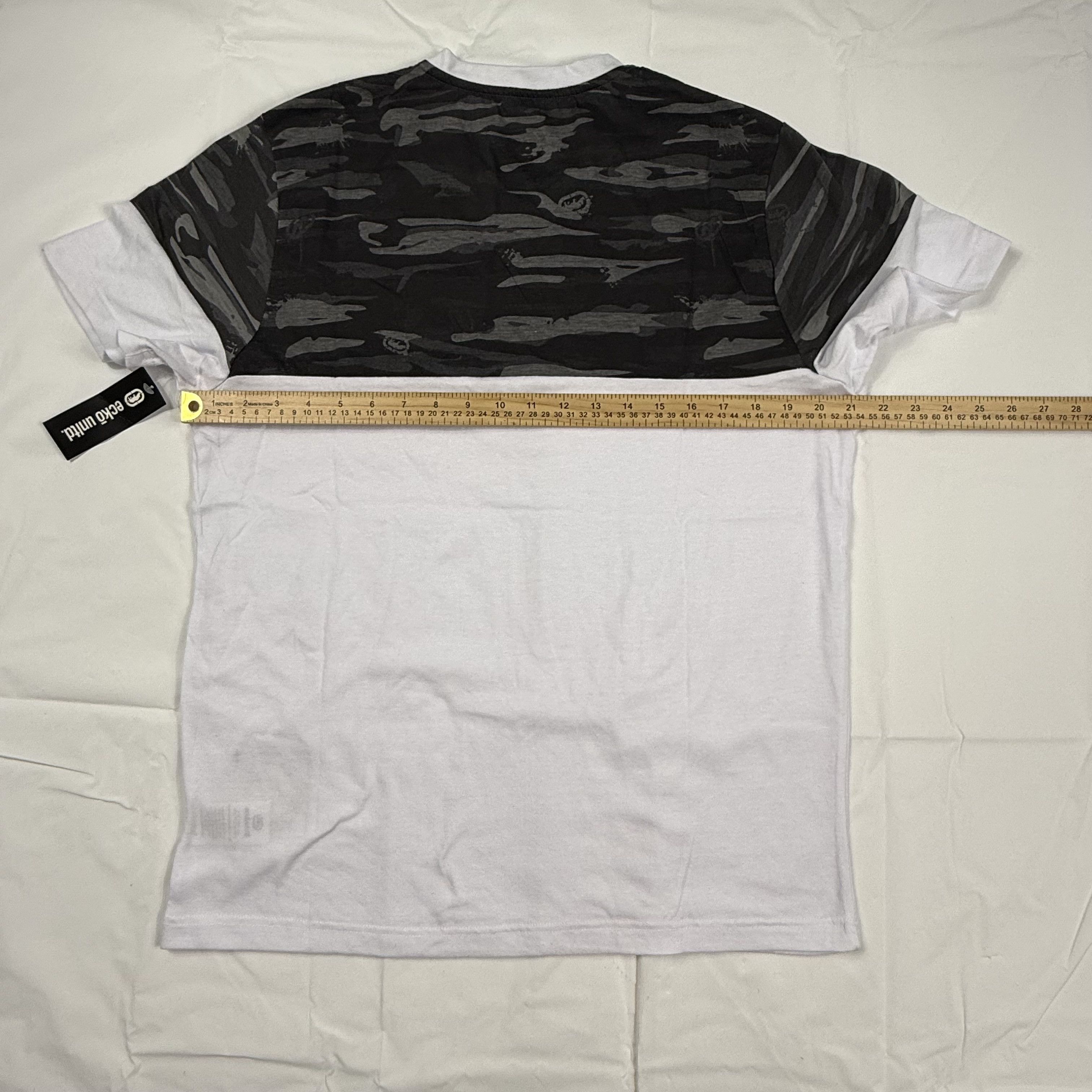 Ecko Unltd. Ecko Unltd Mens Gecko Unltd V-Neck T-Shirt Camo Size US M / EU 48-50 / 2 - 8 Thumbnail