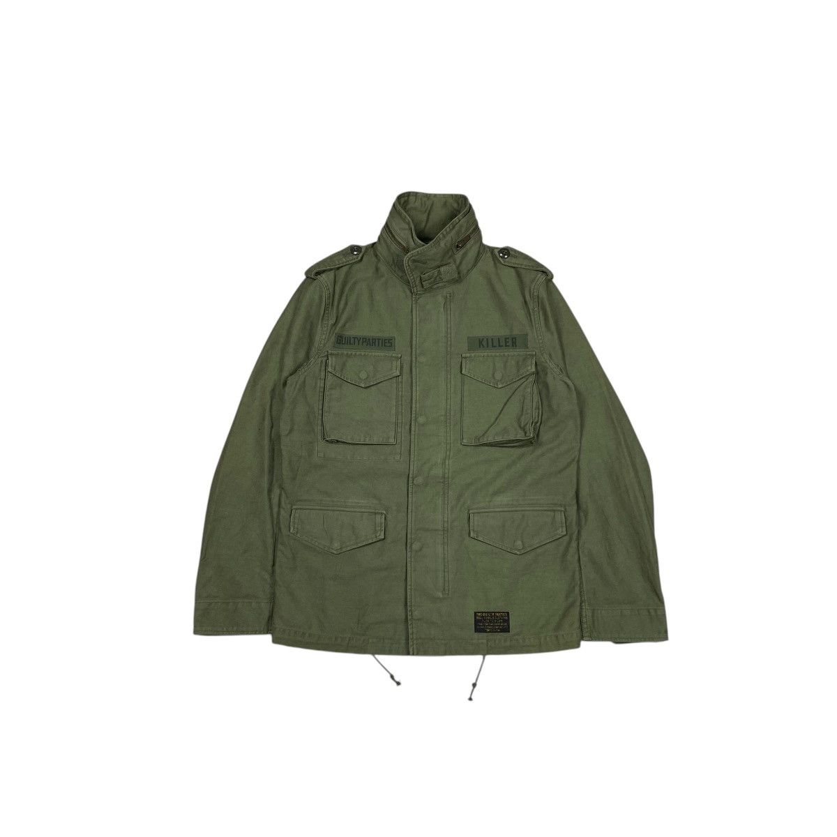 WACKOMARIA GUILTY PARTIES ミリタリージャケットM65 M] Wacko Maria Guilty Parties M-65 Military Jacket Olive