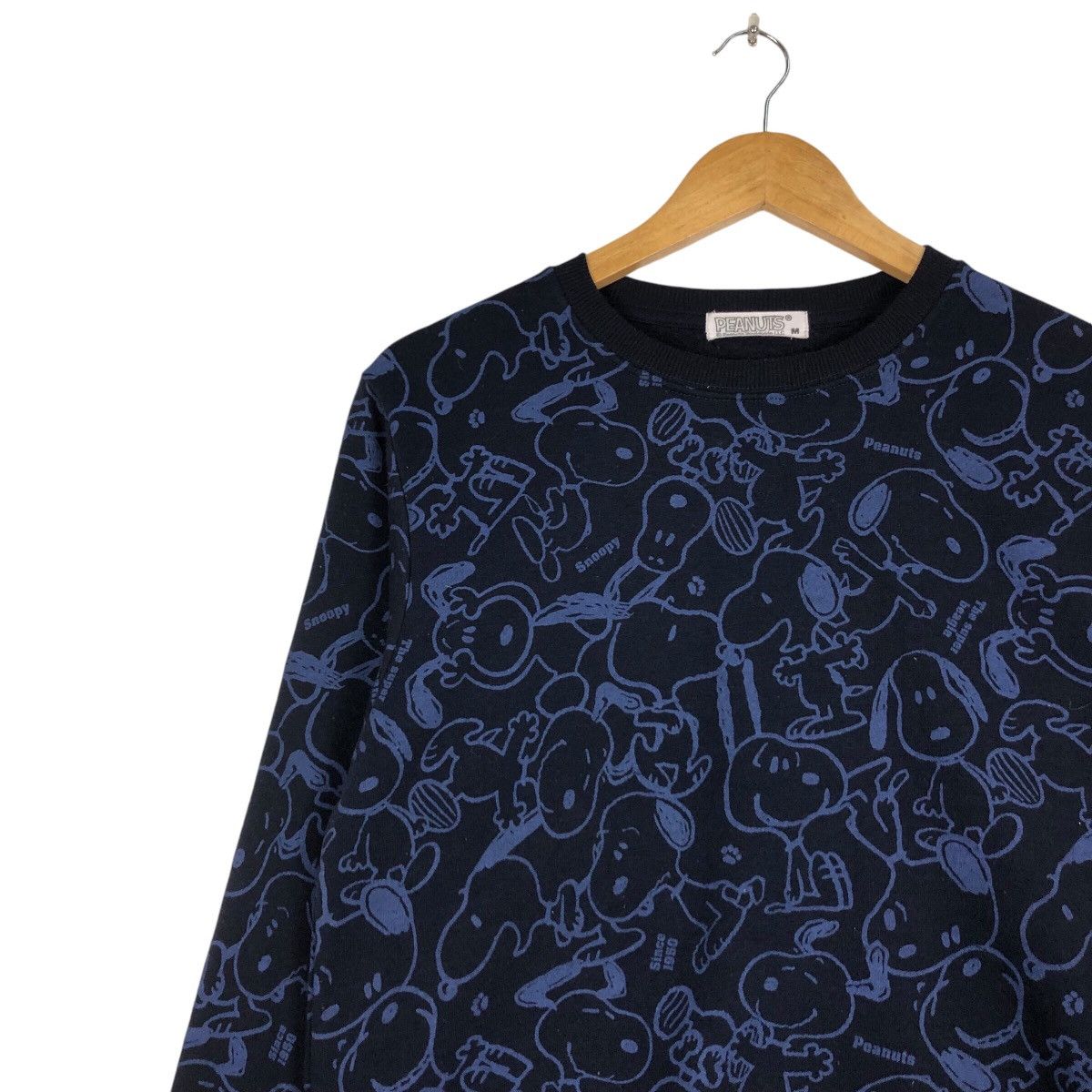 Japanese Brand × Peanuts × Vintage Vintage Peanuts Sweatshirt Full Print Rare Small Size US S / EU 44-46 / 1 - 6 Thumbnail