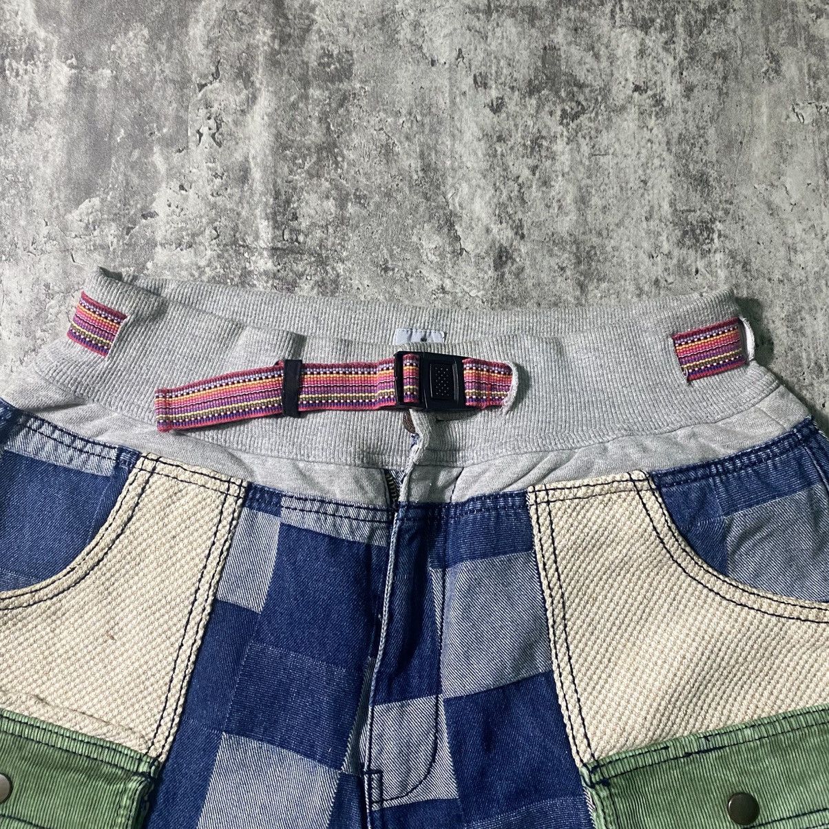 go slow caravan Go Slow Caravan Japan Brand Patch Work Short Pants Size US 32 / EU 48 - 5 Thumbnail