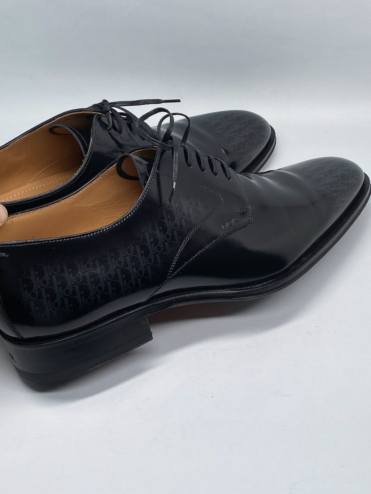 DIOR DERBY M-EXPLBOAT SHOES　42 Dior Timeless Derby Shoe with Dior Oblique Gradient size 42