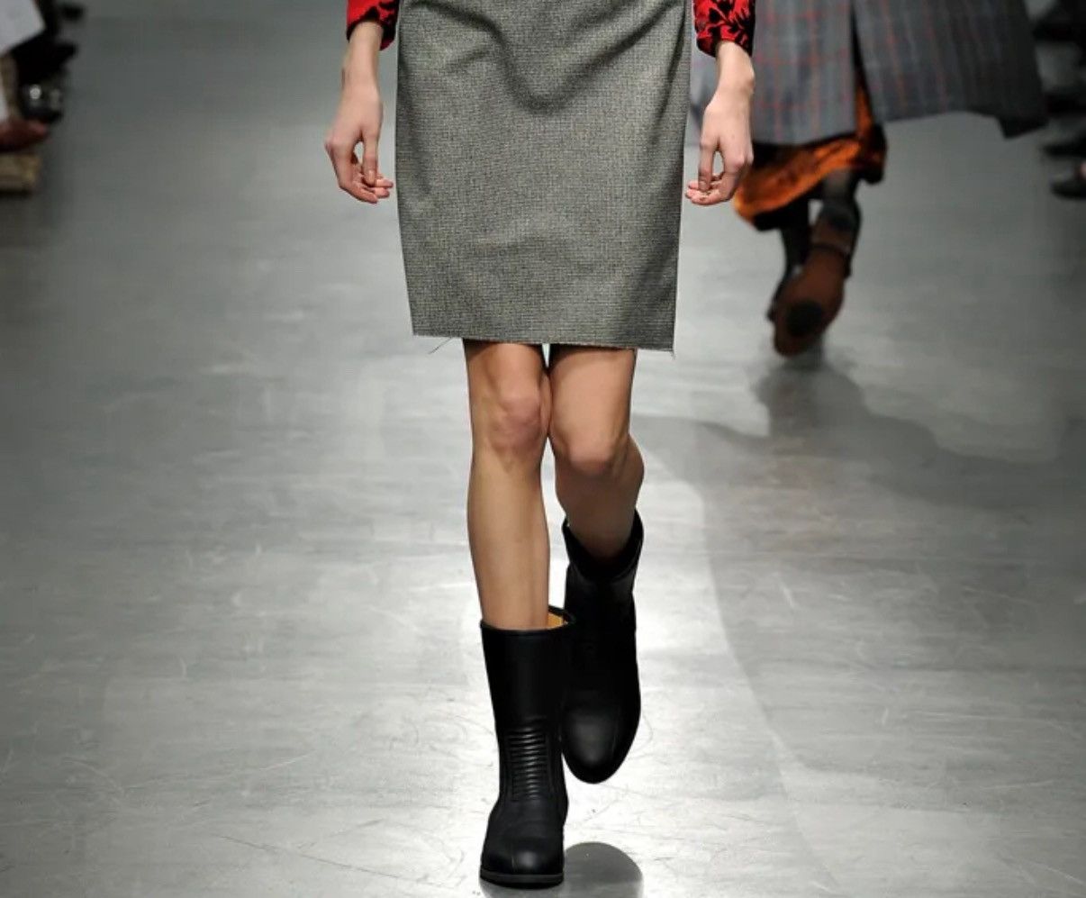 Junya Watanabe Junya Watanabe Fall 2012 motorcycle boots Size US 7 / IT 37 - 2 Thumbnail