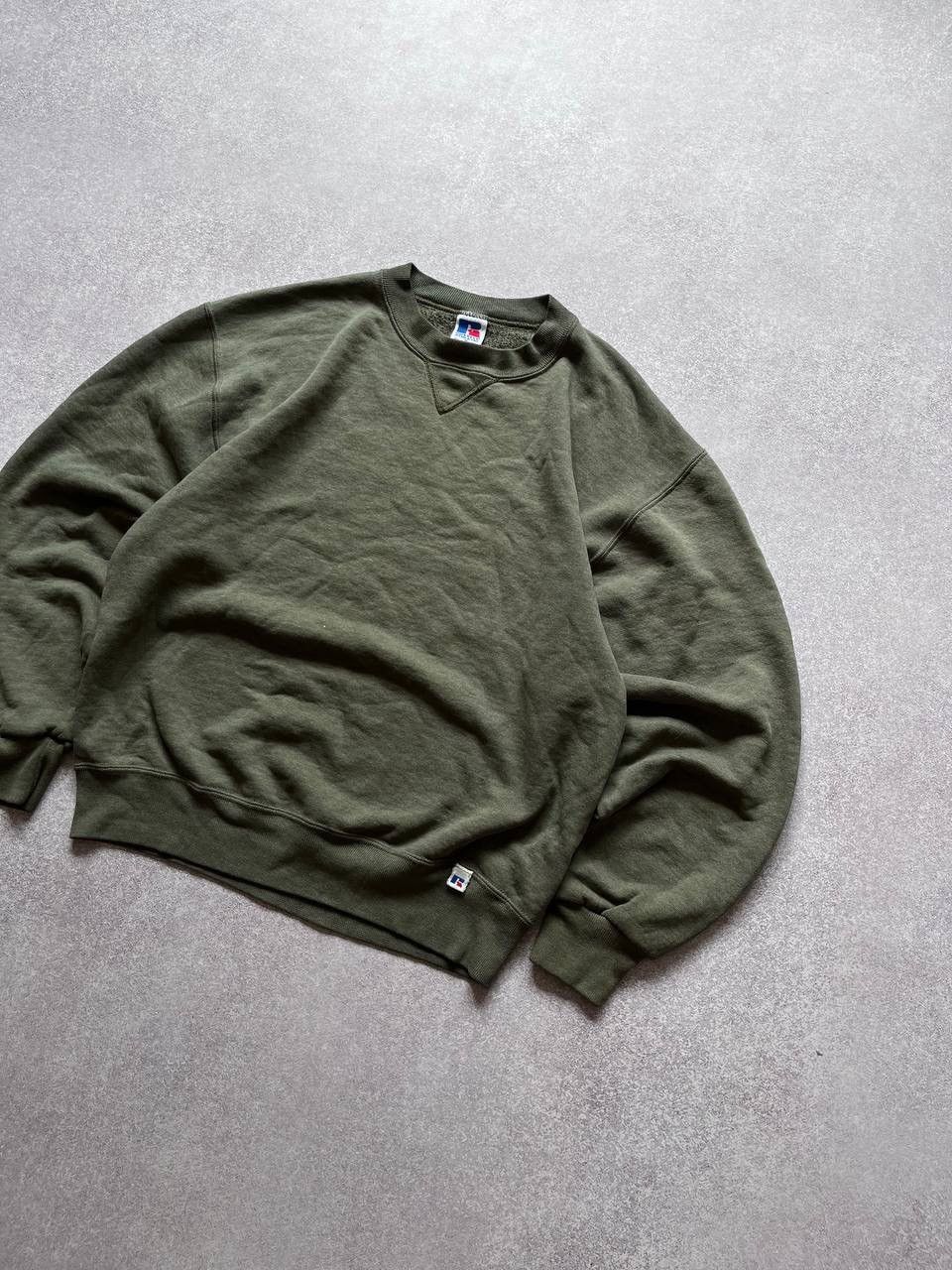 Russell Athletic × Vintage Vintage Russel Athletic Made In USA Boxy Sweatshirt Y2K M Size US M / EU 48-50 / 2 - 3 Thumbnail