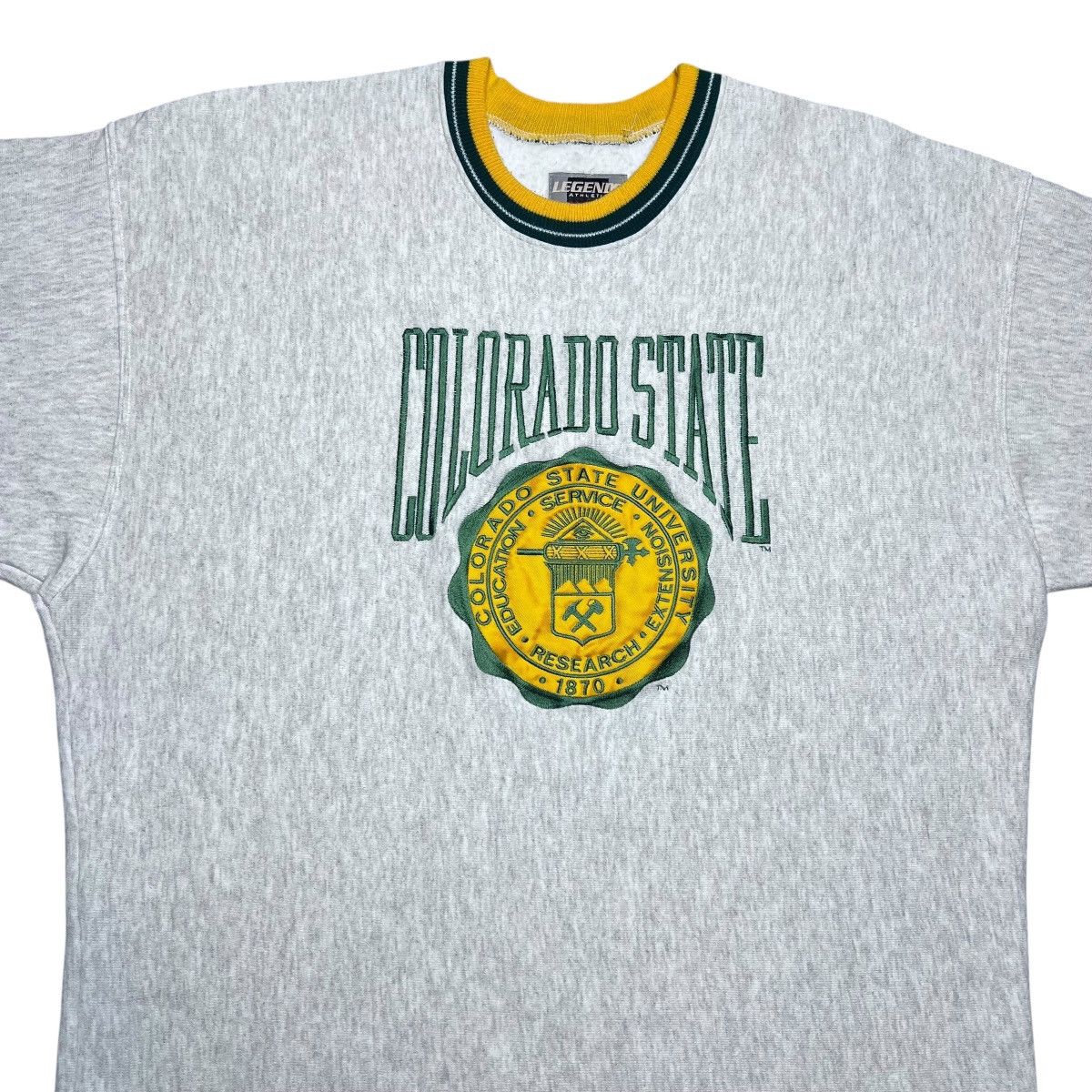 NCAA 1990s NCAA Colorado State Rams Legends Athletic Sweatshirt Size US L / EU 52-54 / 3 - 4 Thumbnail