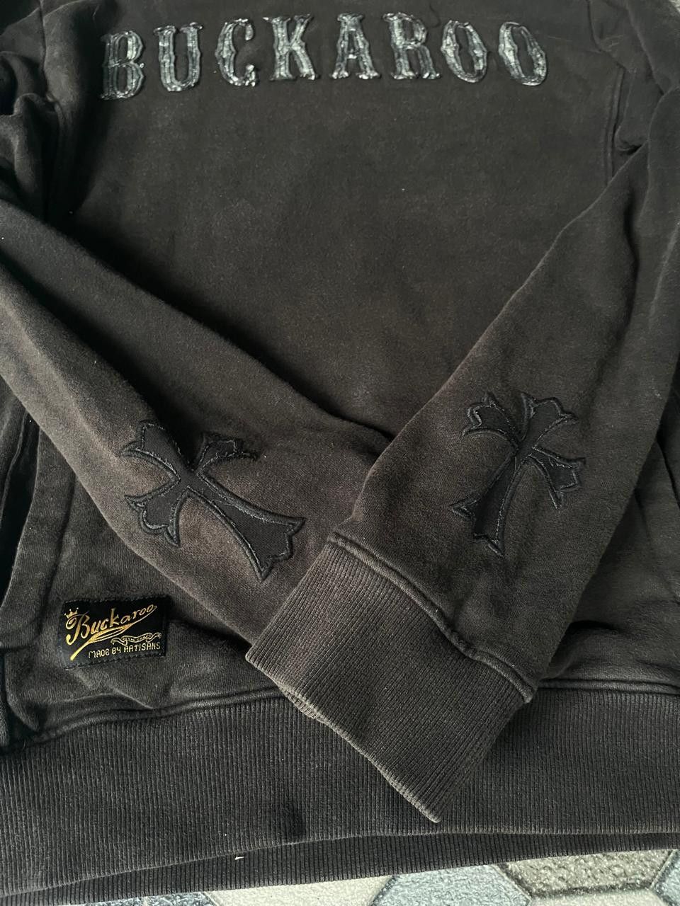 BUCKAROO Japanese Brand Buckaroo Hoodie Faded Size US XL / EU 56 / 4 - 4 Thumbnail
