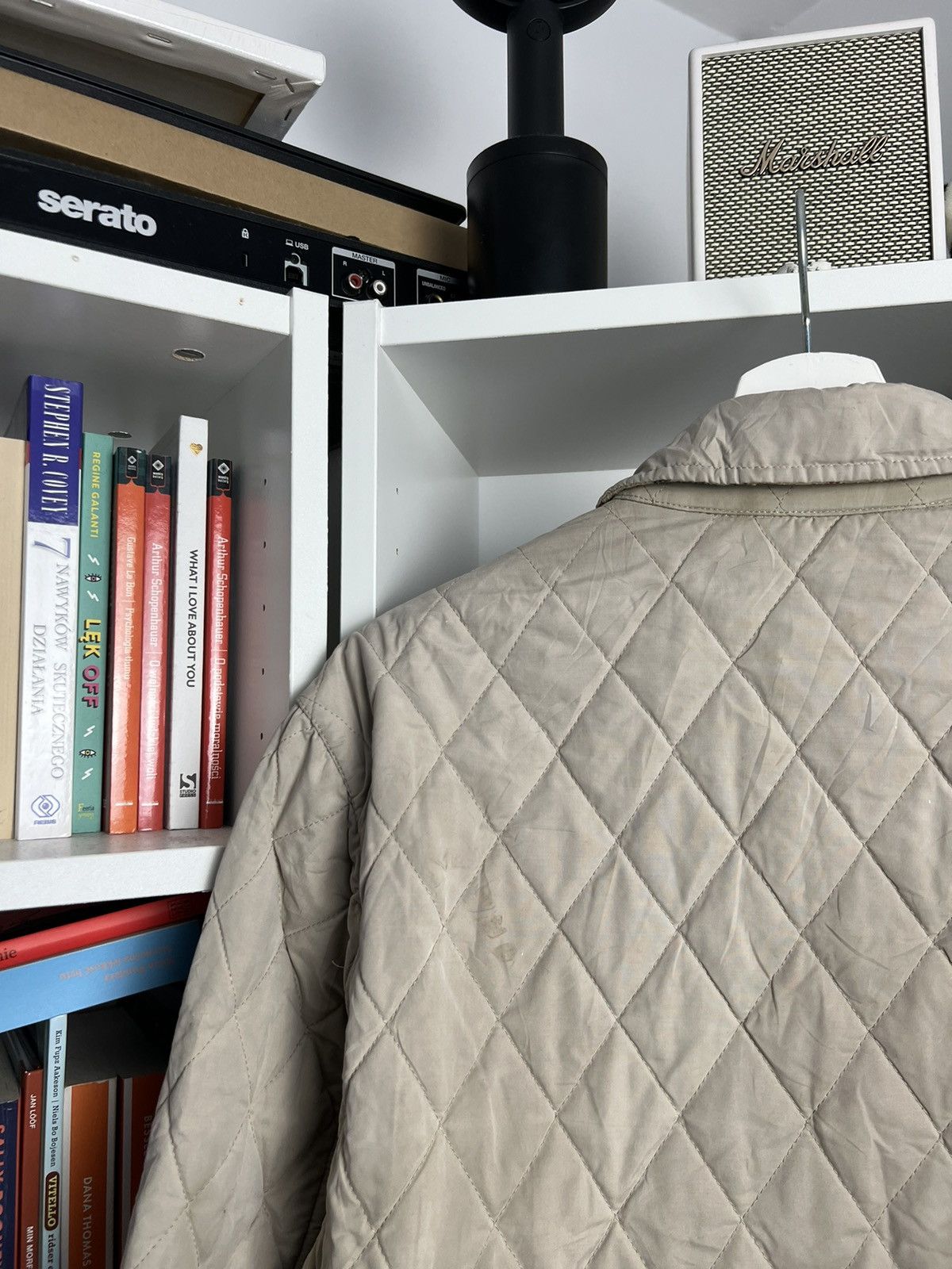 Burberry × Designer × Vintage Vintage y2k BURBERRY LONDON nova check quilted biker jacket Size US XL / EU 56 / 4 - 8 Thumbnail