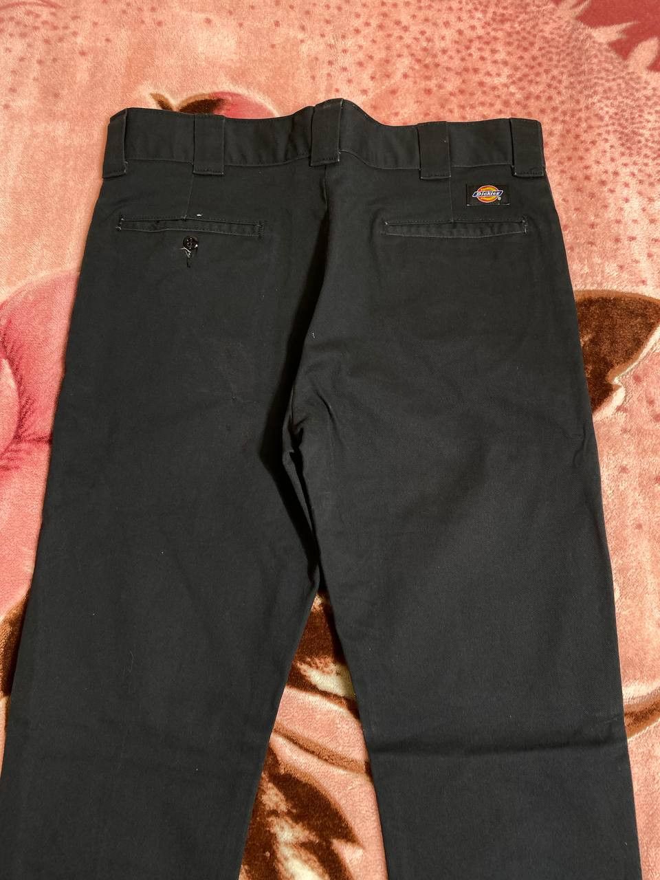 Dickies Dirty Painted Denim Distressed Patchwork Flared Baggy Size US 34 / EU 50 - 13 Thumbnail