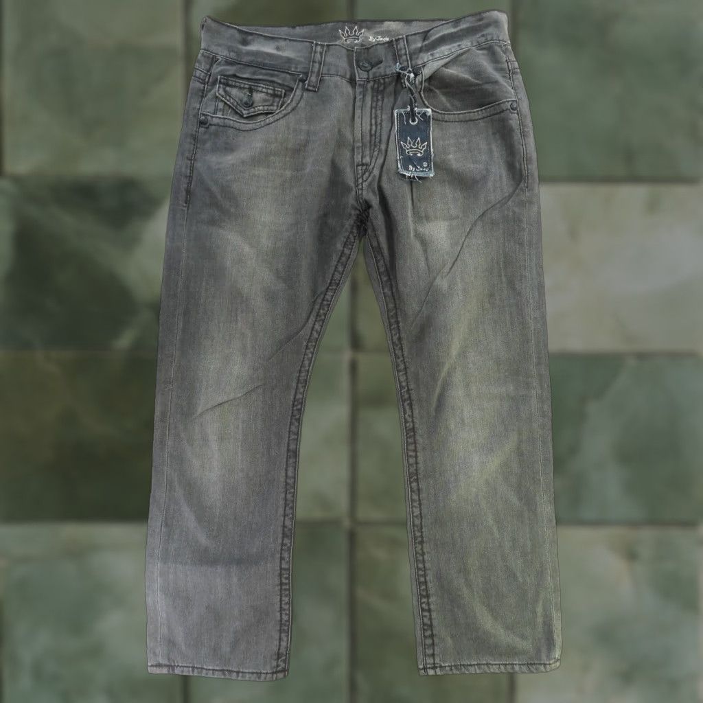 VINTAGE JNCO Jeans Mens 36x30 Cotton Denim Straight Leg Black 90s