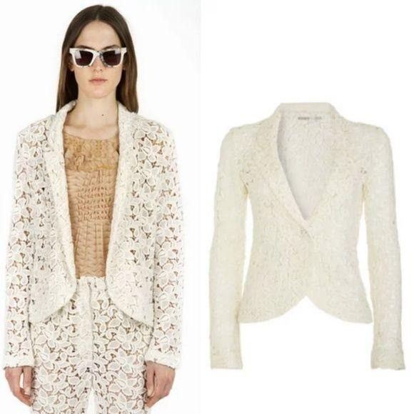 Opening Ceremony Rodarte for Opening Ceremony Lace Blazer Collab Size S / US 4 / IT 40 - 1 Thumbnail