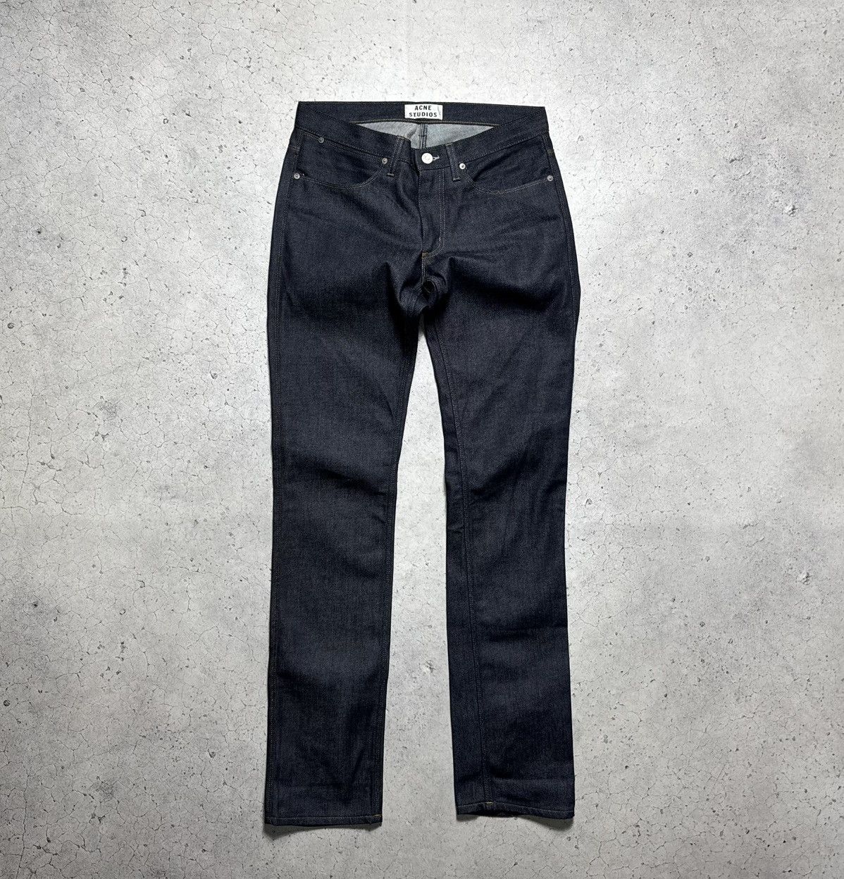 Acne Studios Acne Studios Max Raw Luxury Denim Jeans 32x34 Size US 32 / EU 48 - 1 Thumbnail