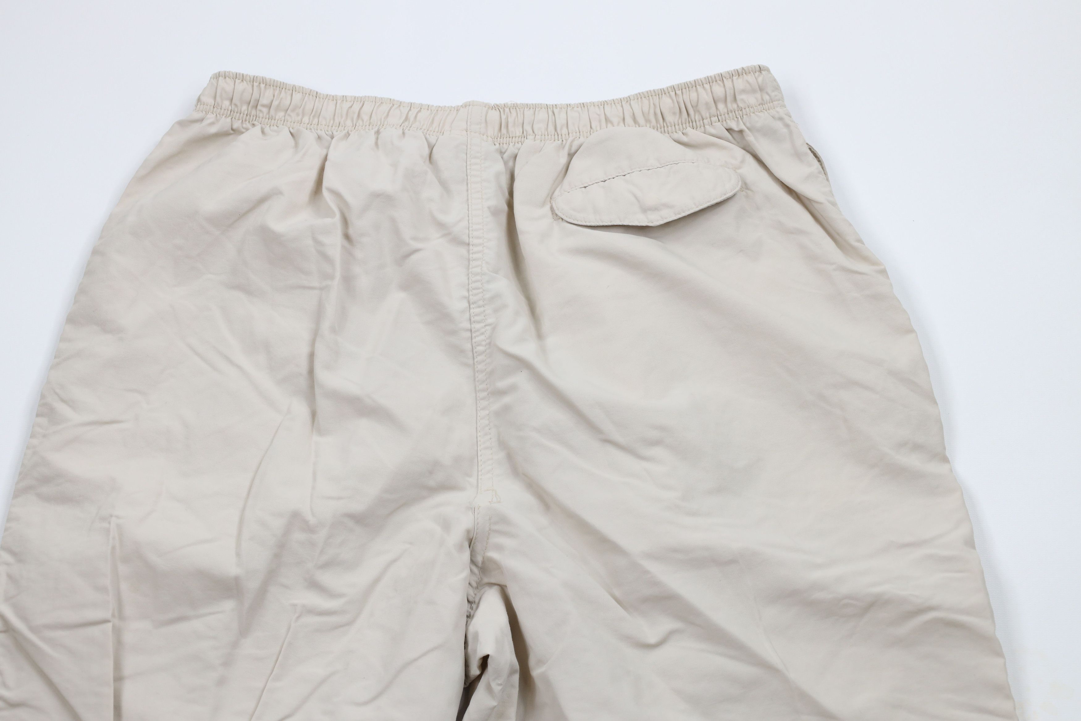 Lands' End × Vintage Vintage 90s Lands End Blank Wide Leg Windbreaker Pants USA Size 30" / US 8 / IT 44 - 9 Thumbnail