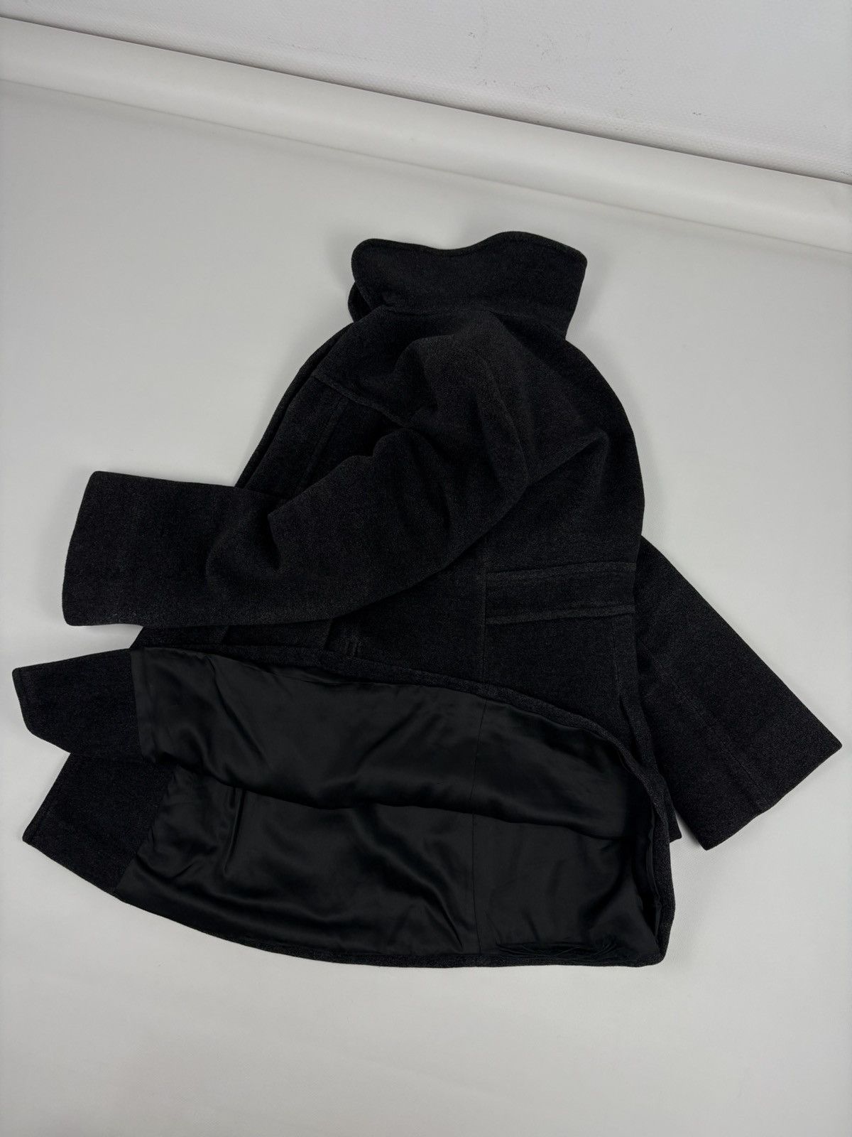 Max Mara Rare Max&Co Classics Wool Rabbit Silk Italy Oversize Beaver Winter Coat Jacket Trench Size M / US 6-8 / IT 42-44 - 3 Thumbnail