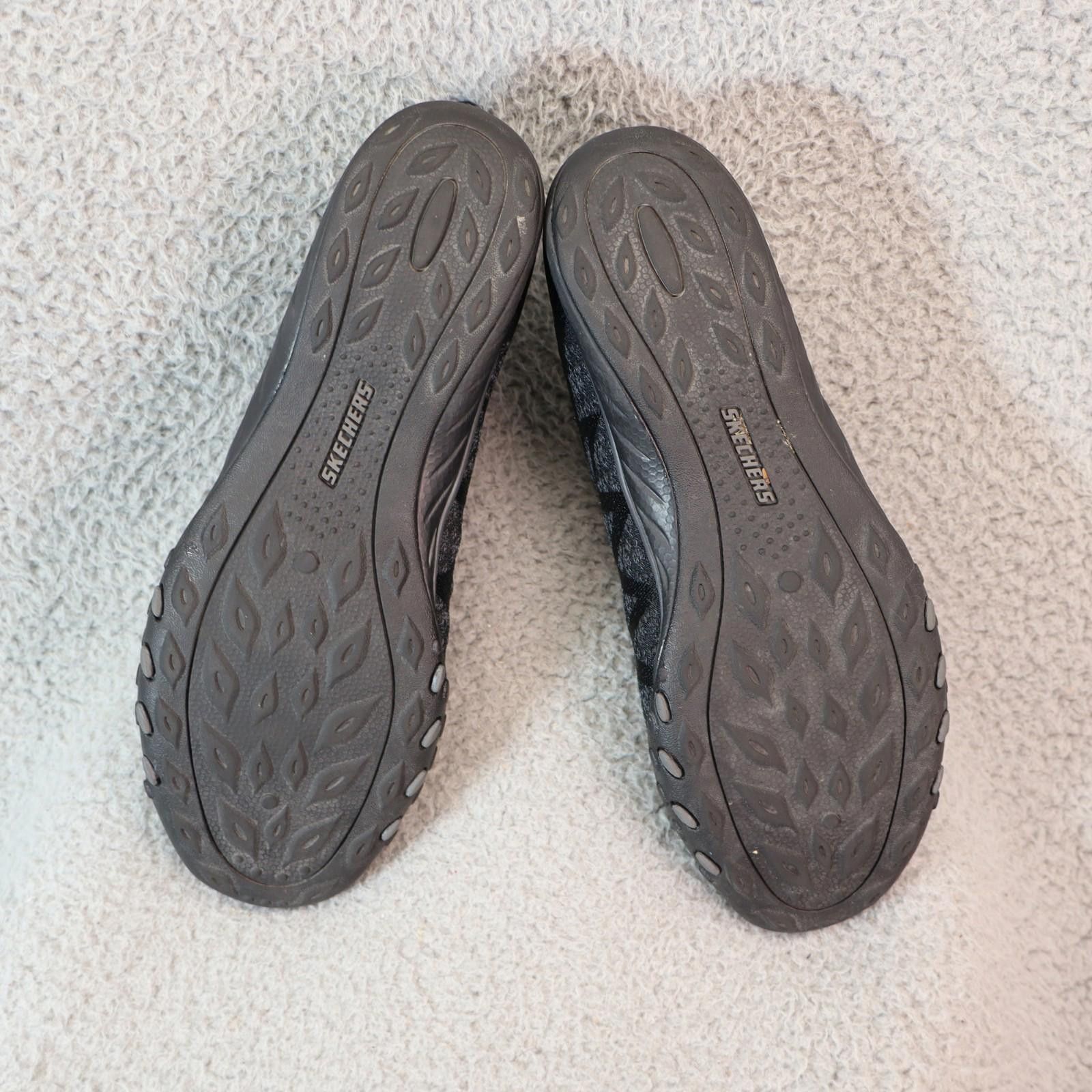 SKECHERS Skechers Women sz 10 Breathe Easy - Infi-Knity 100301W.BLK Size US 10 / IT 40 - 8 Thumbnail