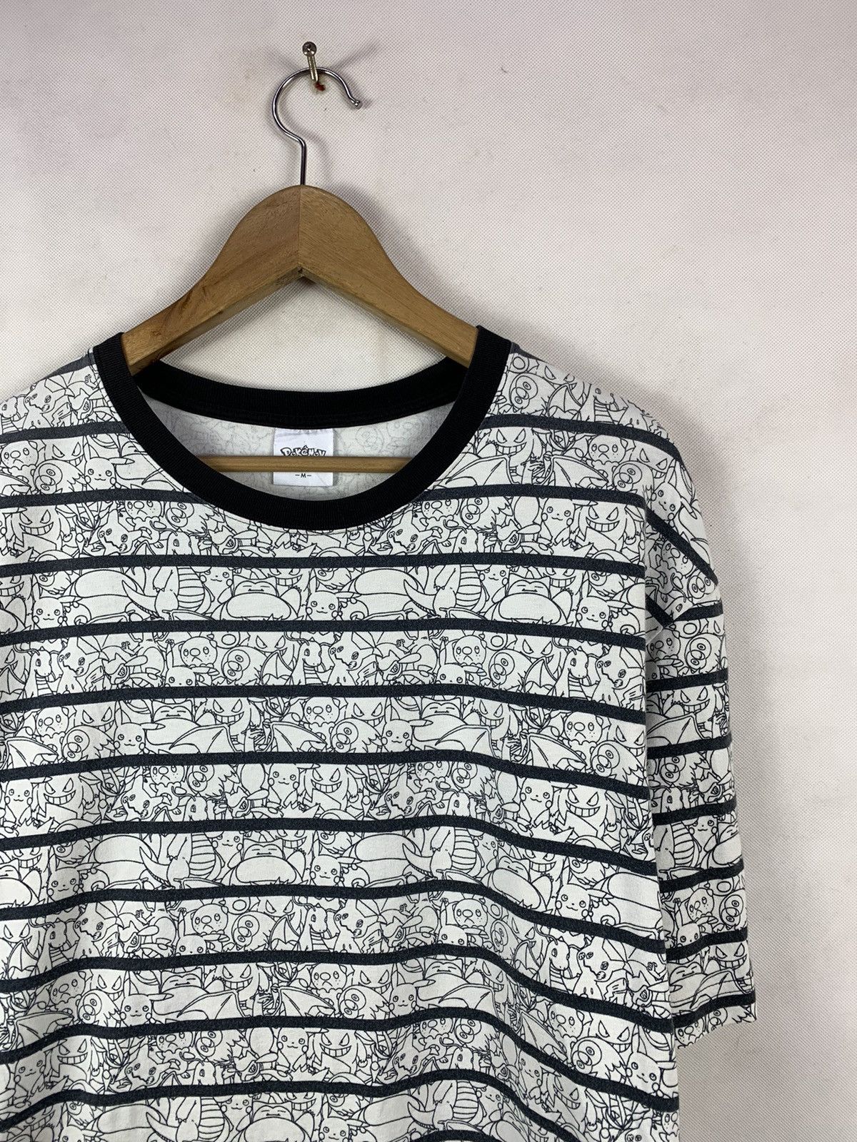 GU × Pokemon Steals! Pokemon Fullprint Overprint Anime Cartoon Tee by GU Size US M / EU 48-50 / 2 - 3 Thumbnail