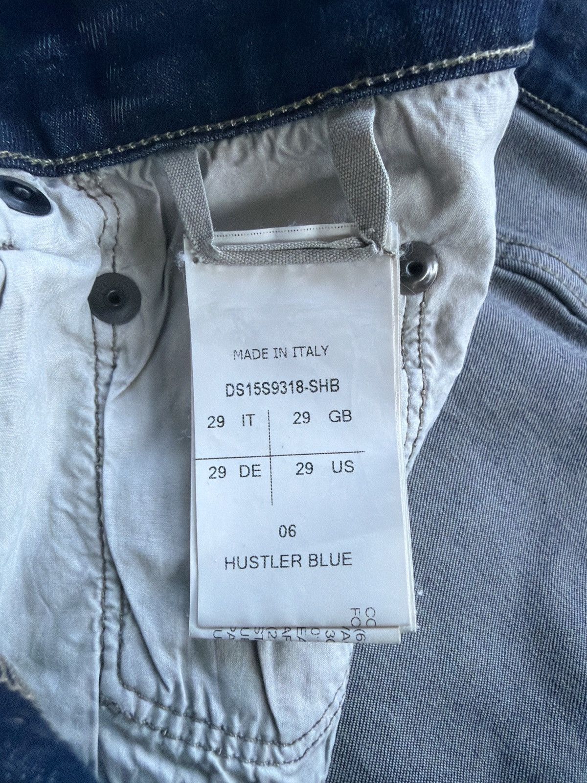 Rick Owens Drkshdw SS2015 Rick Owens Tulsa Cut “Hustler Blue” Size 29 Size US 29 - 7 Thumbnail
