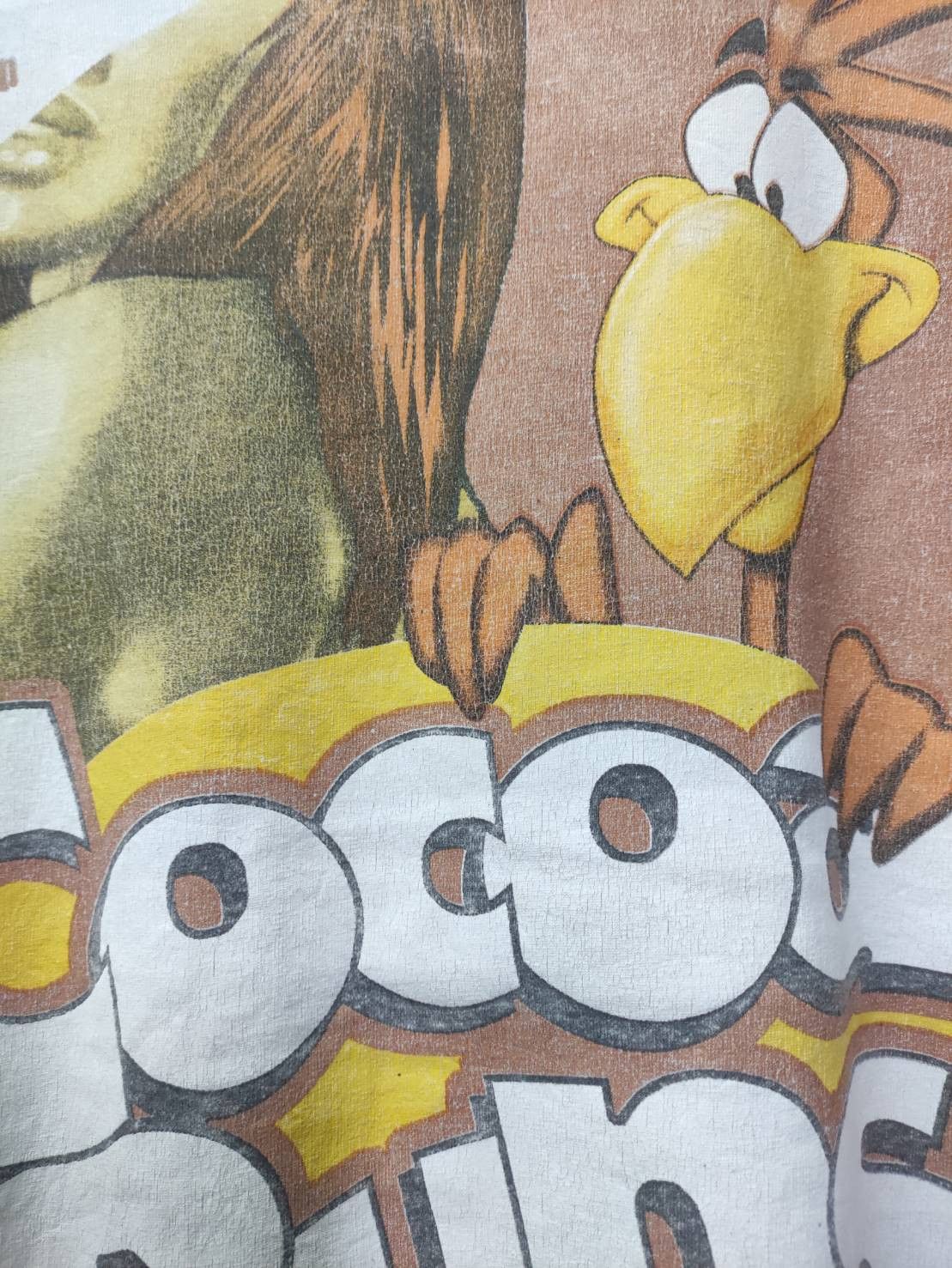 Vintage Vtg 90's Cocoa Buns Parody Cocoa Puffs T-Shirt Size US XXL / EU 58 / 5 - 4 Thumbnail