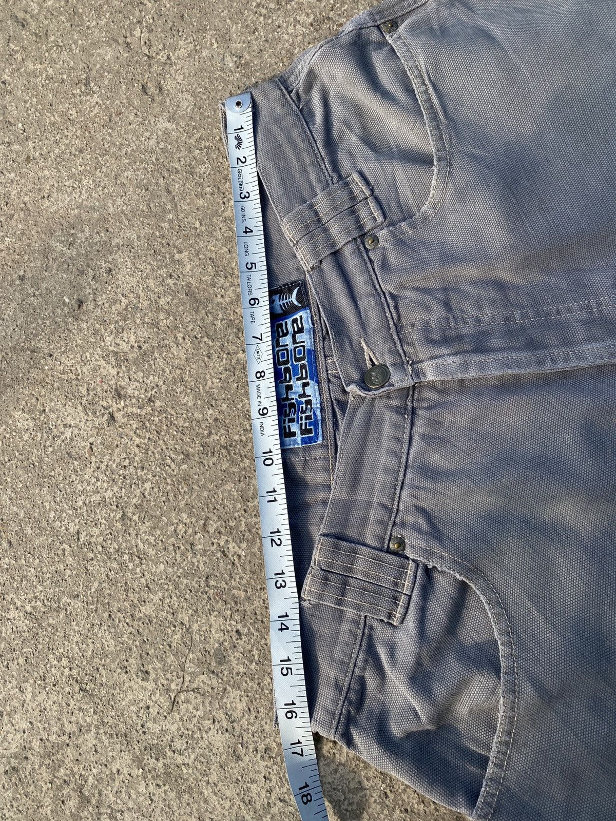 Vintage Fishbone Thrashed shorts Size US 33 - 7 Thumbnail