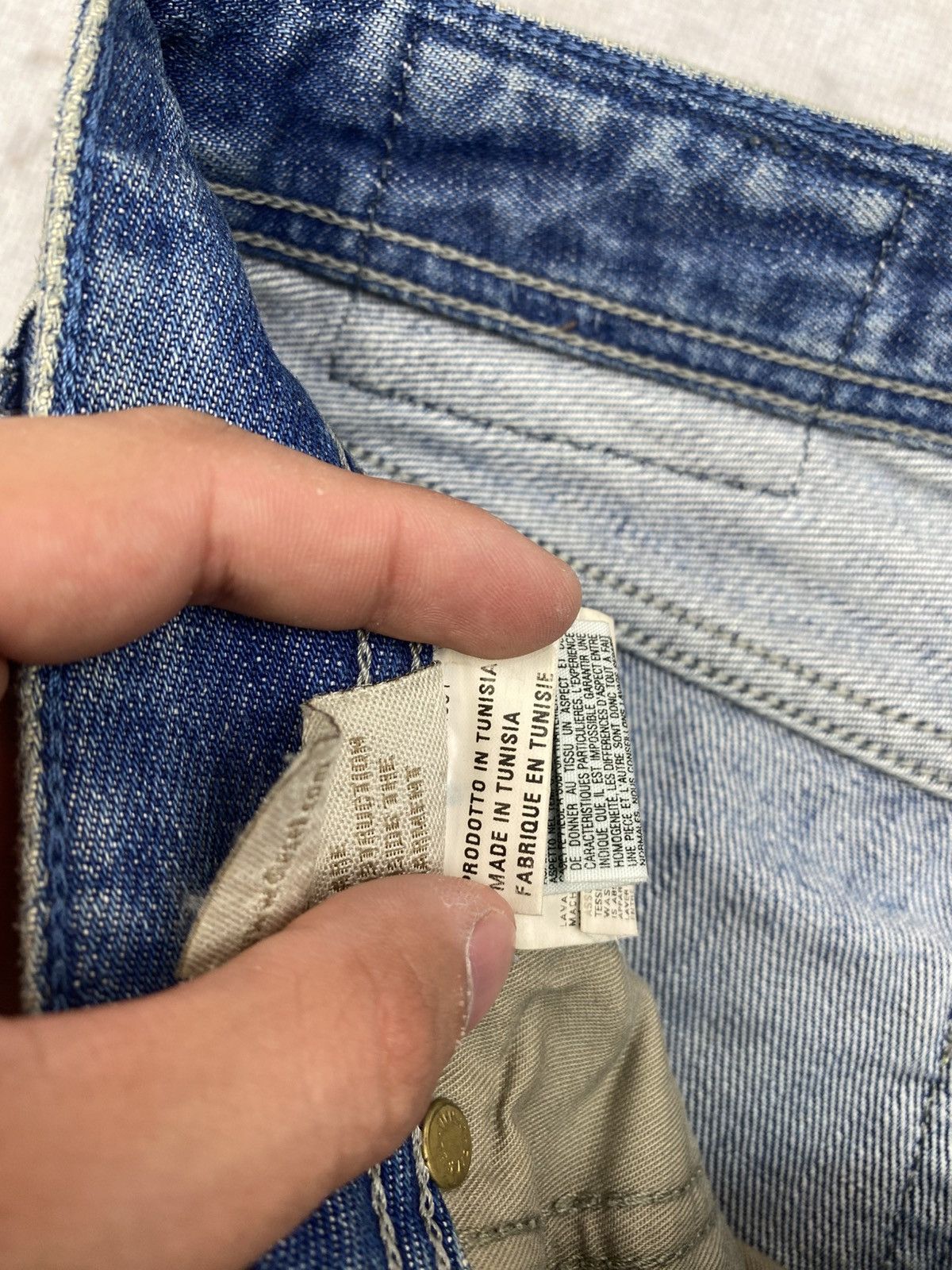 Diesel Vintage Diesel Y2K Faded Flared Jeans Denim Pants Rare Size US 34 / EU 50 - 6 Thumbnail