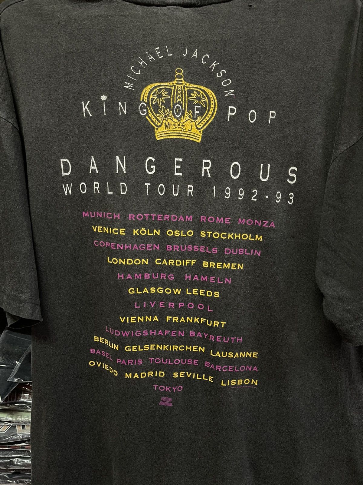 Band Tees Tour Tee x Michael Jackson King Of Pop🔥🔥🔥 Size US L / EU 52-54 / 3 - 8 Thumbnail
