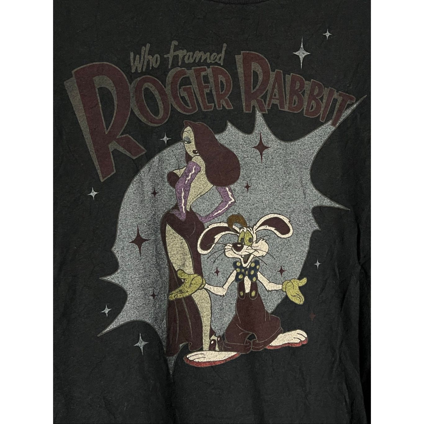 Disney Vintage RARE Mighty Fine Disney Who Framed Roger Rabbit Tee Size US M / EU 48-50 / 2 - 2 Thumbnail