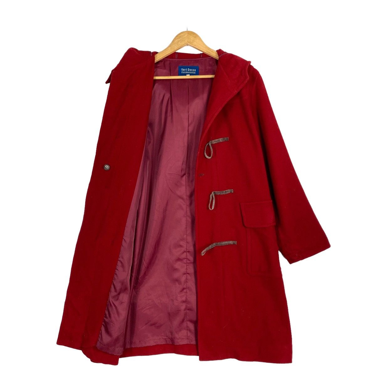 Japanese Brand Vert Dense Fondamental Duffle Coat Hoodies Jacket Size US M / EU 48-50 / 2 - 11 Thumbnail