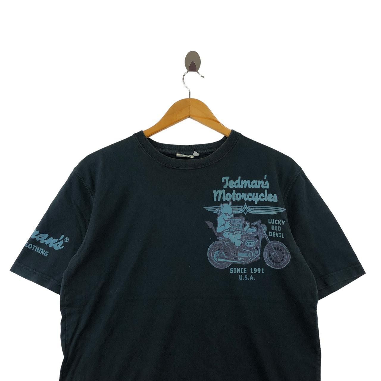 Tedman TEDMAN’S MOTORCYCLES DEVIL Reading & Riding Tee Shirt Size US M / EU 48-50 / 2 - 3 Thumbnail