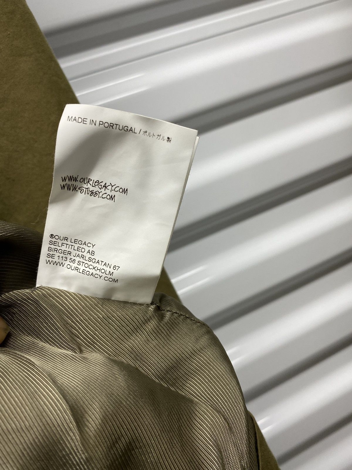 Our Legacy × Stussy Stussy x Our Legacy Ranger Jacket - Glow Green Solaro Size US M / EU 48-50 / 2 - 7 Thumbnail